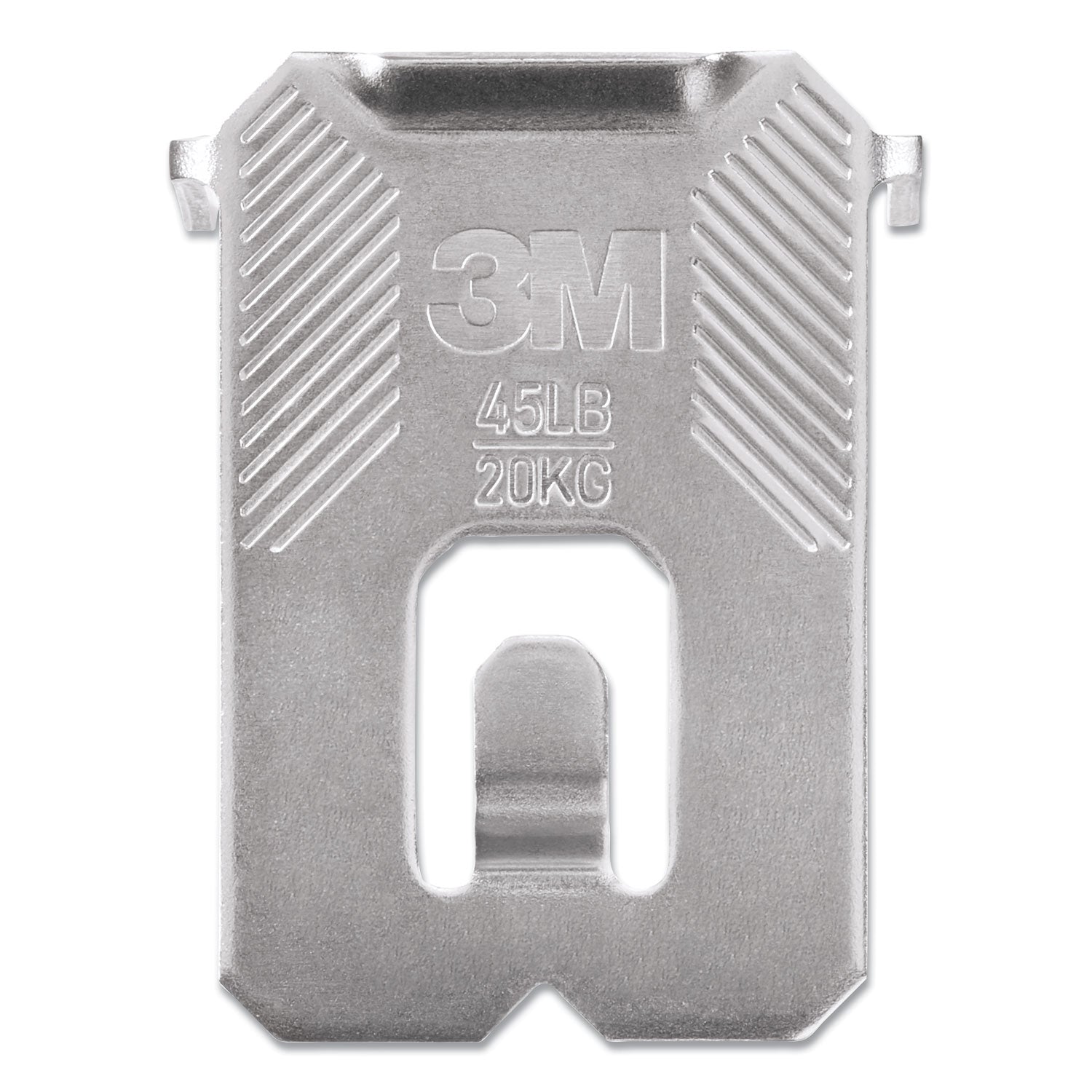 3M™ Claw Drywall Picture Hanger, Stainless Steel, 45 lb Capacity, 3 Hooks and 3 Spot Markers