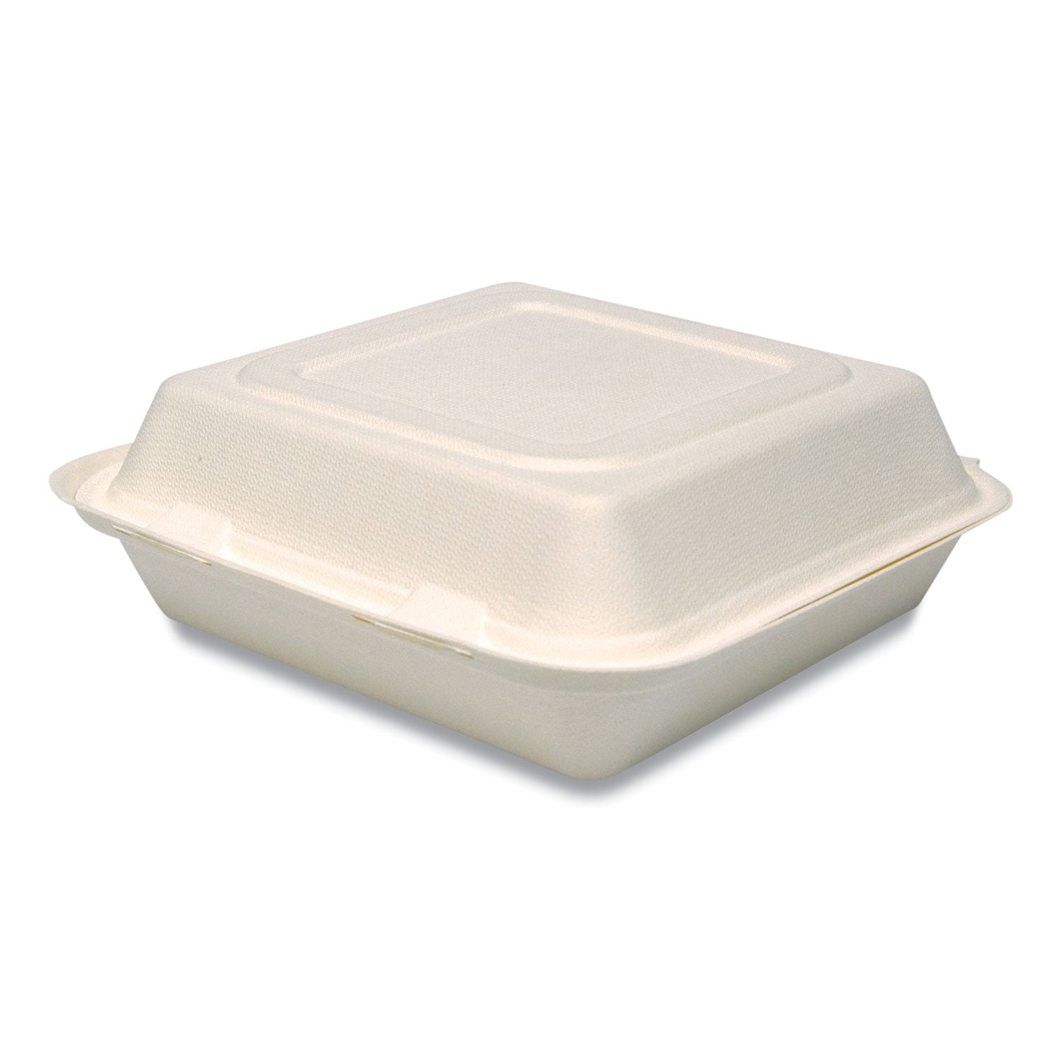 Bare Eco-Forward Bagasse Hinged Lid Containers, ProPlanet Seal, 3-Compartment, 9.6 x 9.4 x 3.2, Ivory, Sugarcane, 200/Carton SOLO® Flipcost