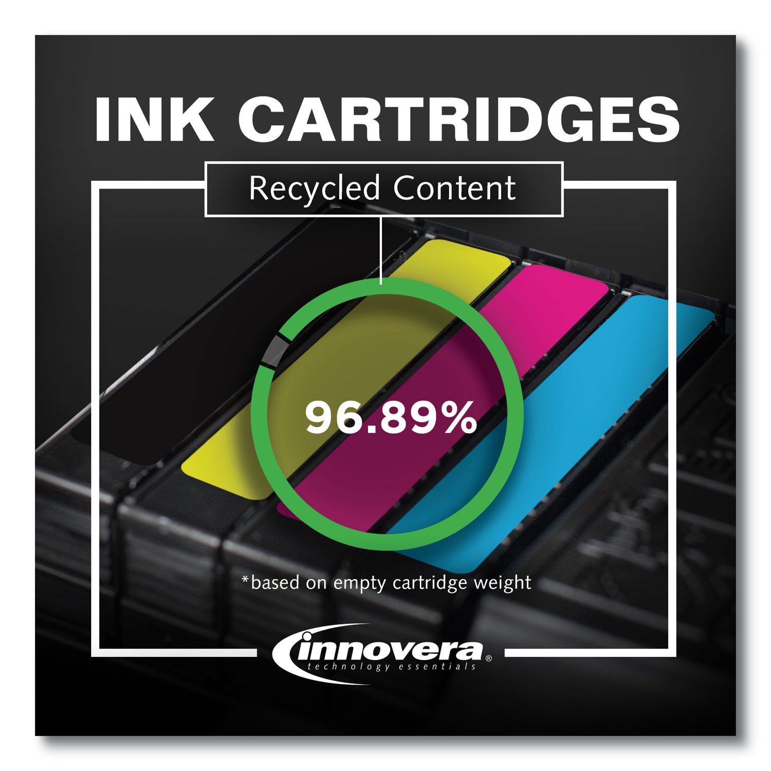 Innovera® Remanufactured Yellow High-Yield Ink, Replacement for 952XL (L0S67AN), 1,600 Page-Yield