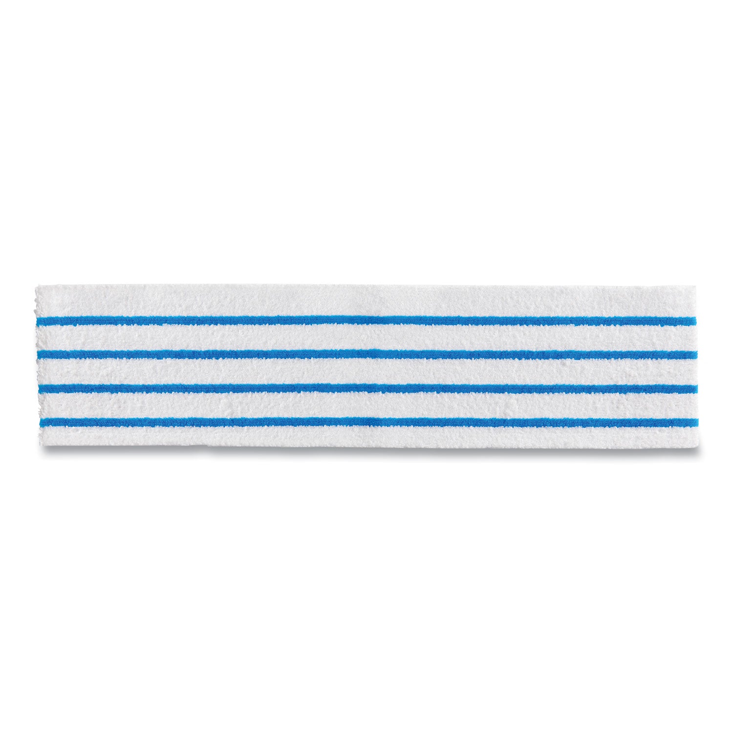 Disposable Microfiber Pad, 4.75 x 19, White/Blue Stripes, 50/Pack, 3 Packs/Carton