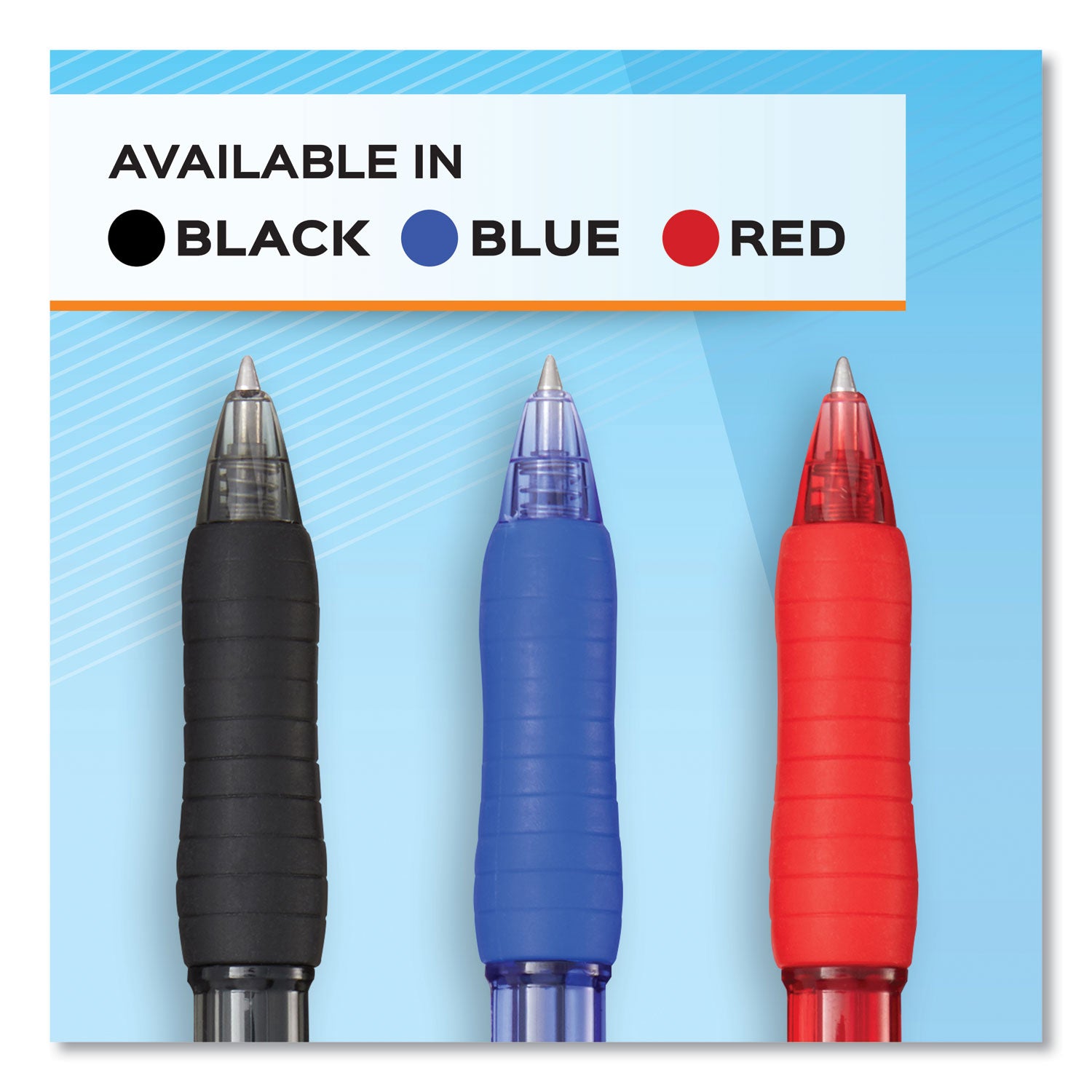 Paper Mate® Profile Gel Pen, Retractable, Medium 0.7 mm, Red Ink, Translucent Red Barrel, Dozen