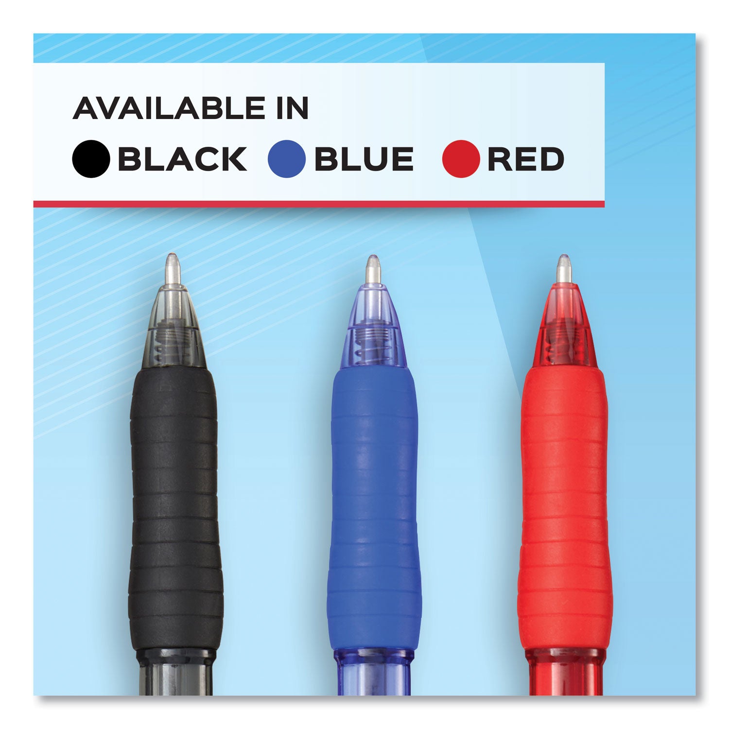 Paper Mate® Profile Ballpoint Pen, Retractable, Medium 1 mm, Black Ink, Translucent Black Barrel, 36/Pack