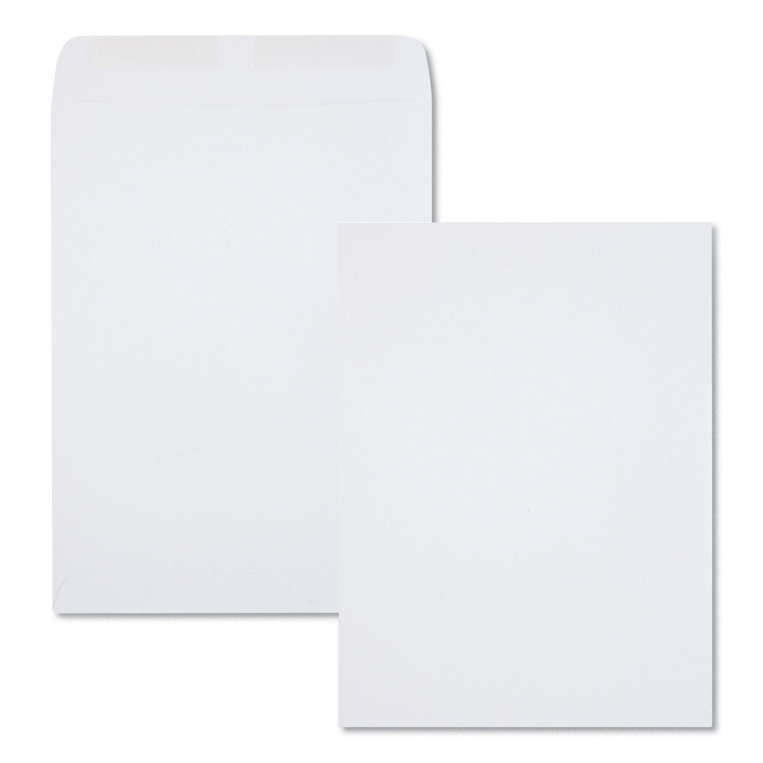 Catalog Envelope, 28 lb Bond Weight Kraft, #10 1/2, Square Flap, Gummed Closure, 9 x 12, Executive Gray, 250/Box