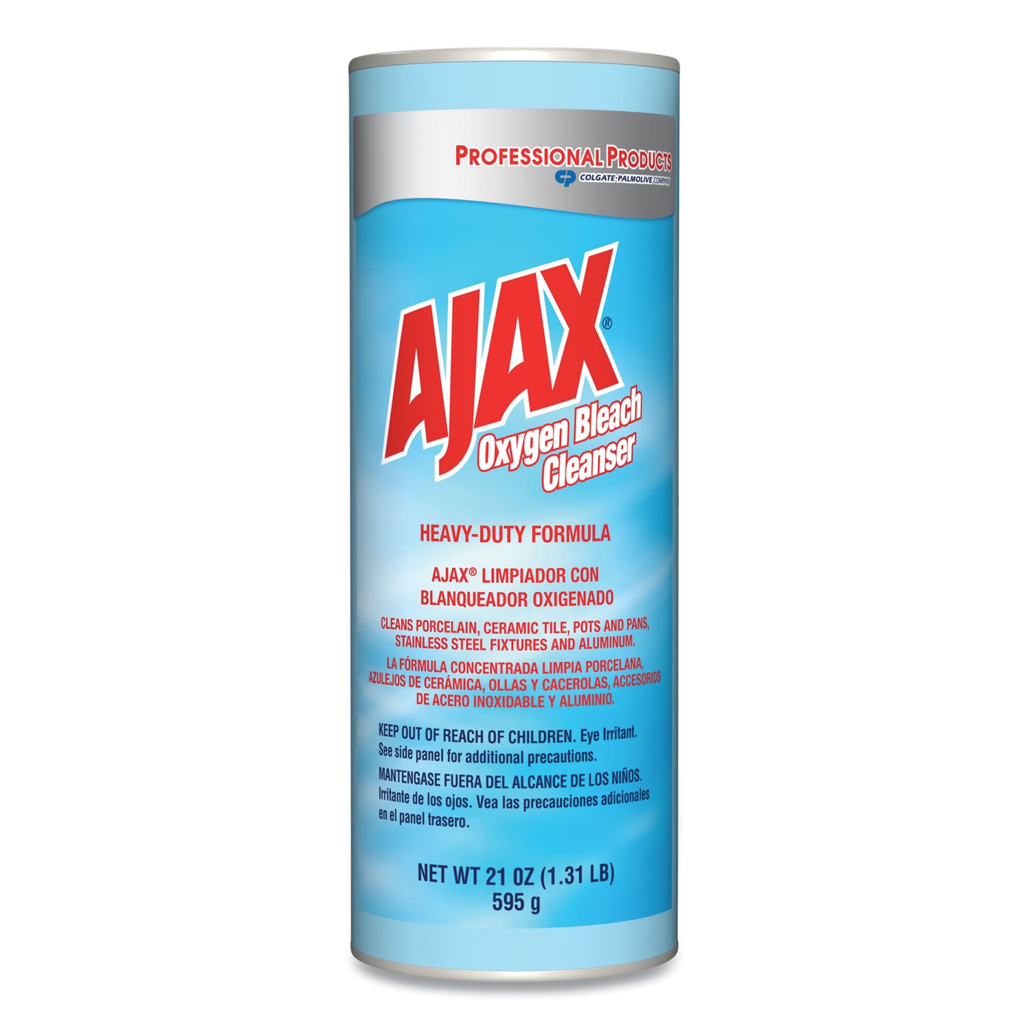 Ajax® Oxygen Bleach Powder Cleanser, 21oz Can, 24/Carton