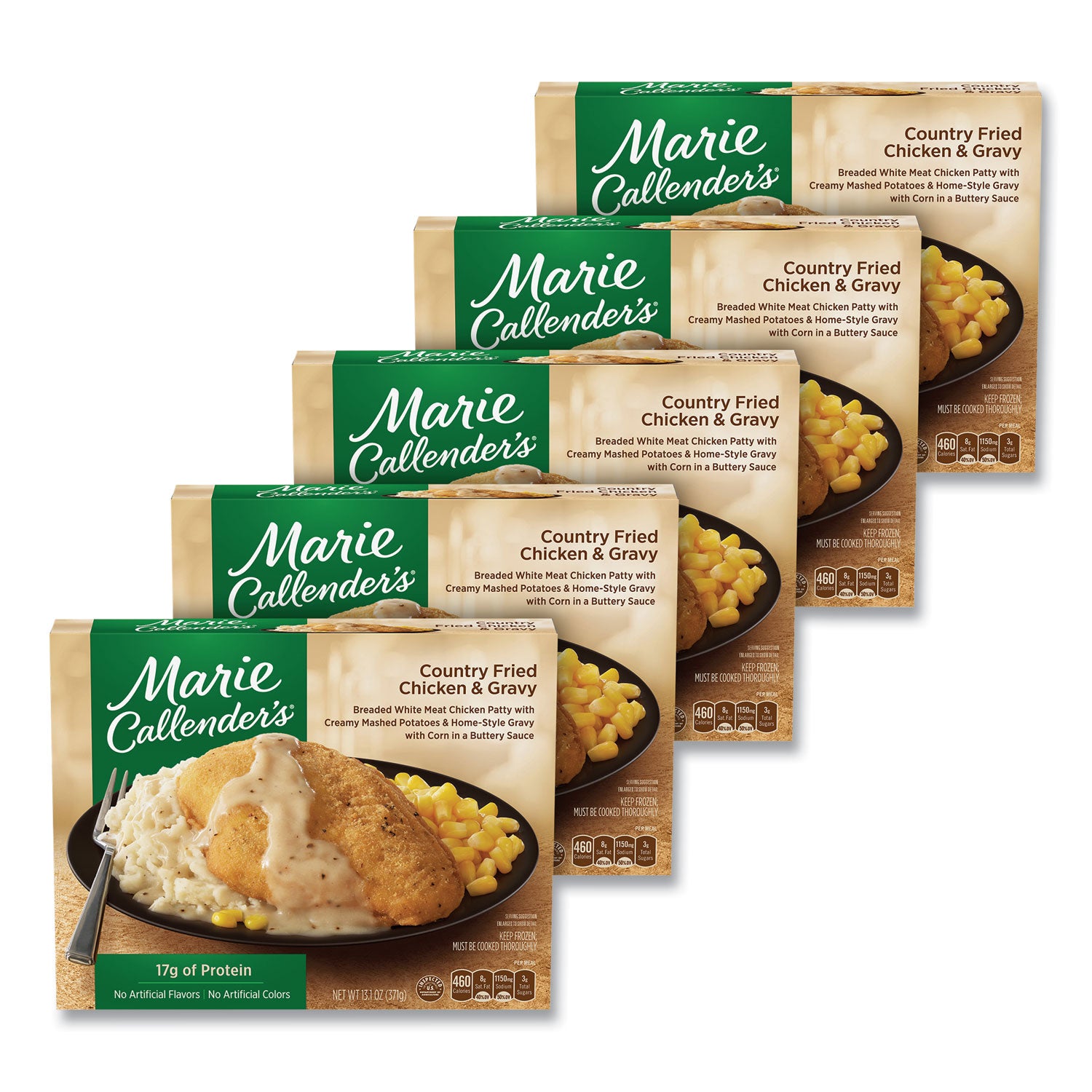 Marie Callender's® Country Fried Chicken and Gravy, 13.1 oz Bowl, 5/Pack