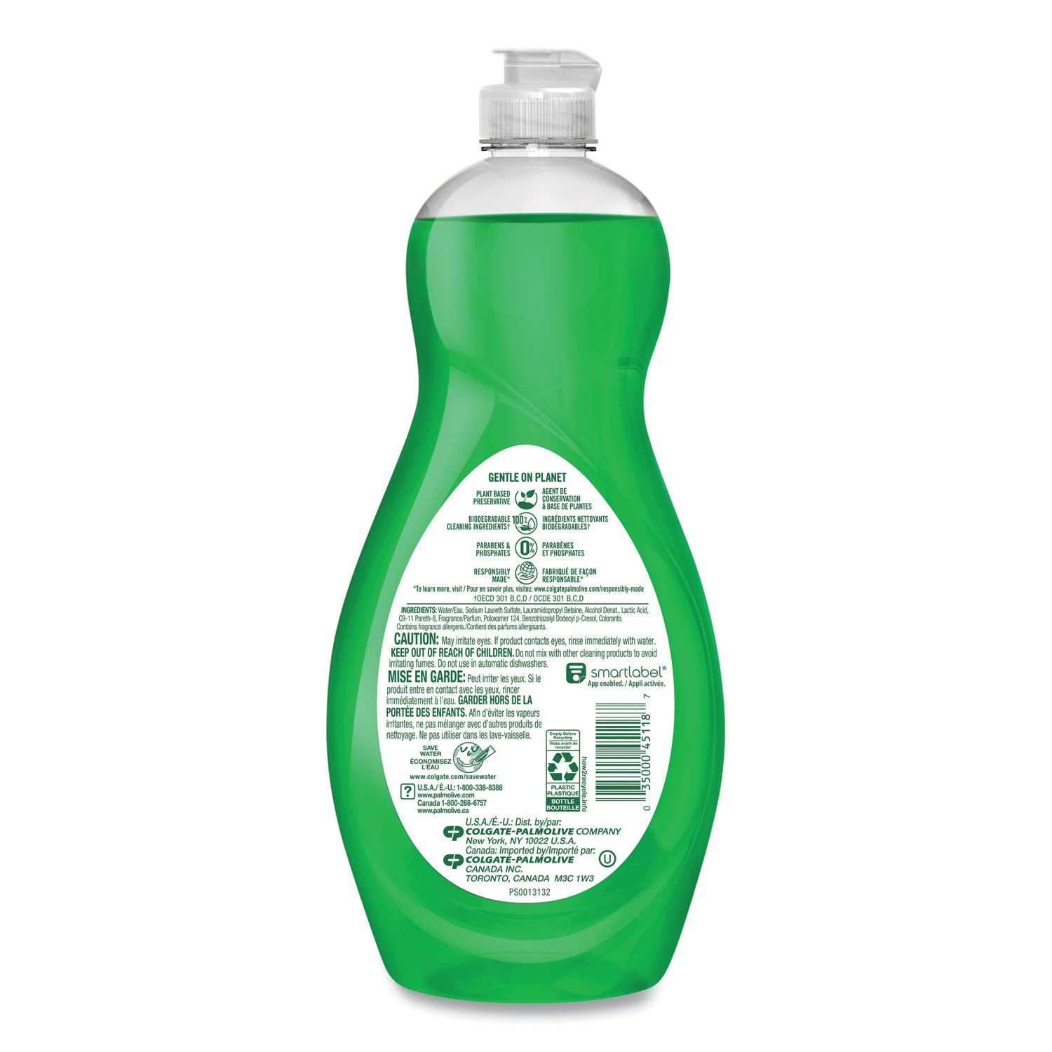 Dishwashing Liquid, Ultra Strength, Original Scent, 20 oz Bottle