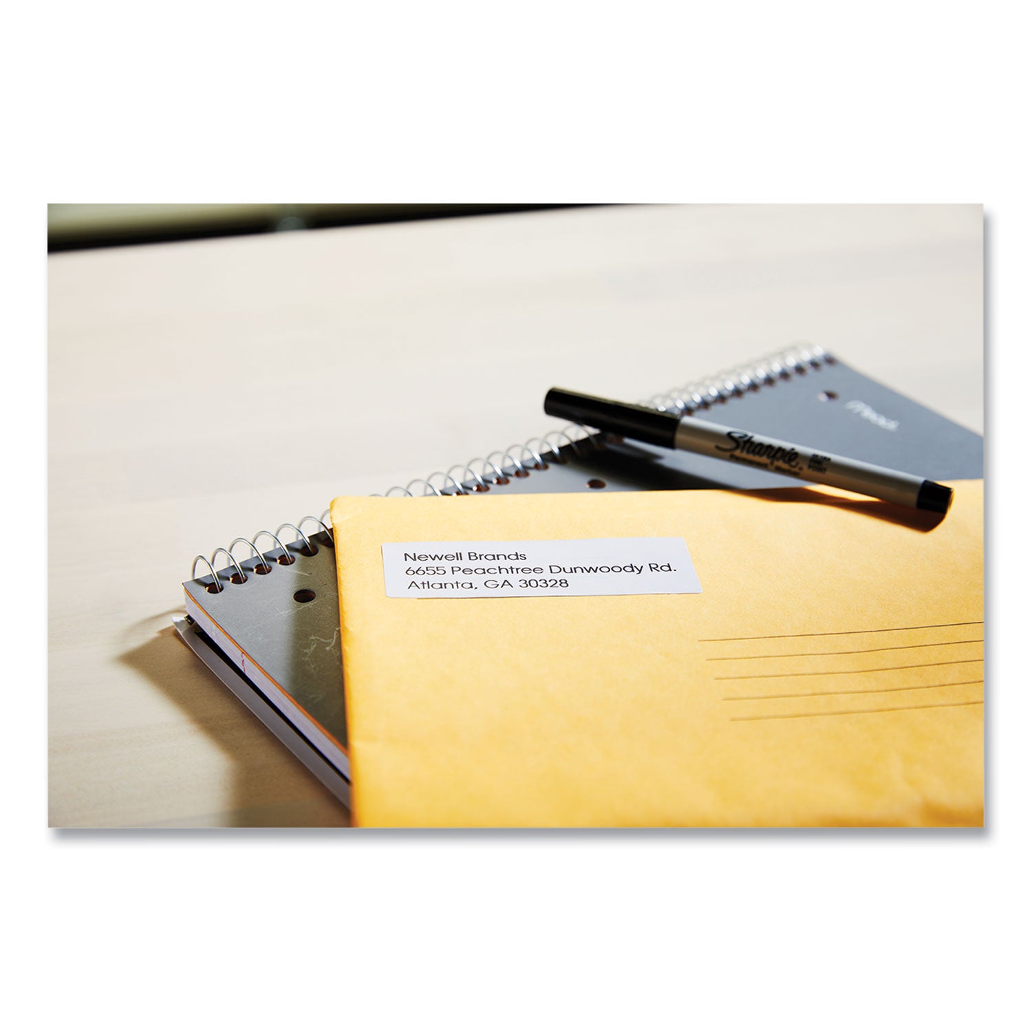 DYMO® LabelWriter Return Address Labels, 0.75" x 2", White, 400 Labels/Roll