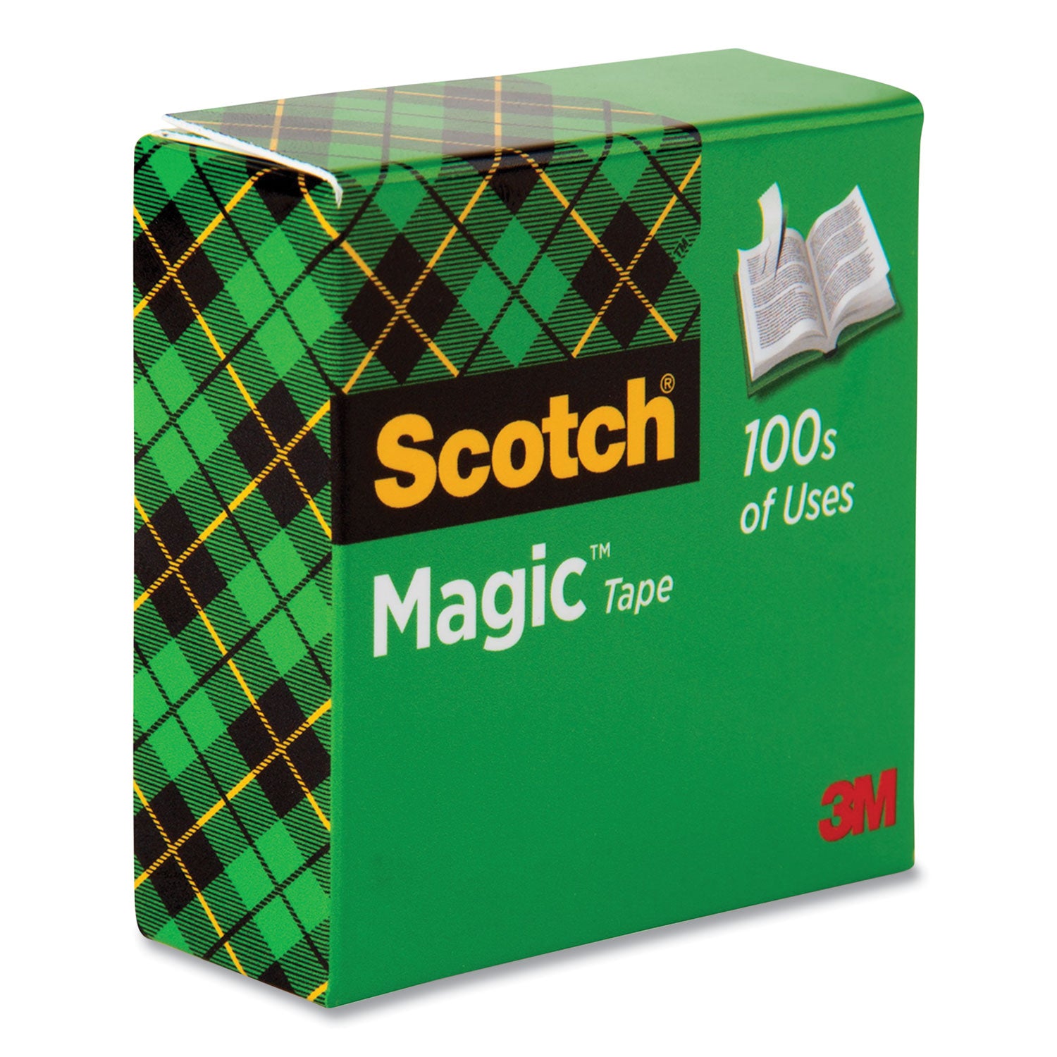 Scotch® Magic Tape Refill, 1" Core, 1" x 36 yds, Clear