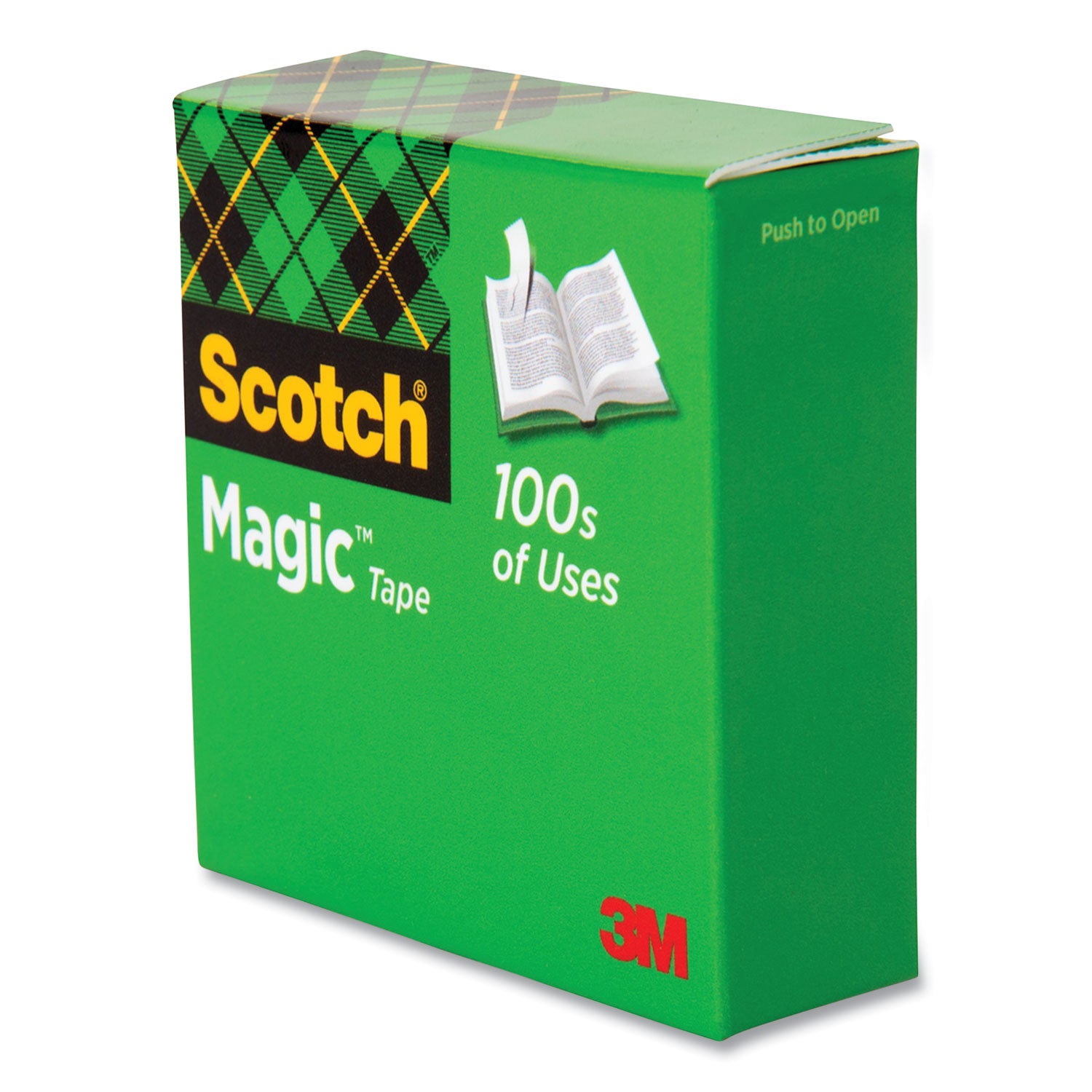 Scotch® Magic Tape Refill, 3" Core, 0.75" x 72 yds, Clear