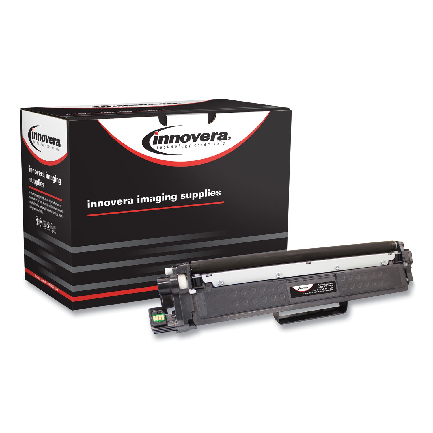 Innovera® Remanufactured Black High-Yield Toner, Replacement for TN227BK, 3,000 Page-Yield