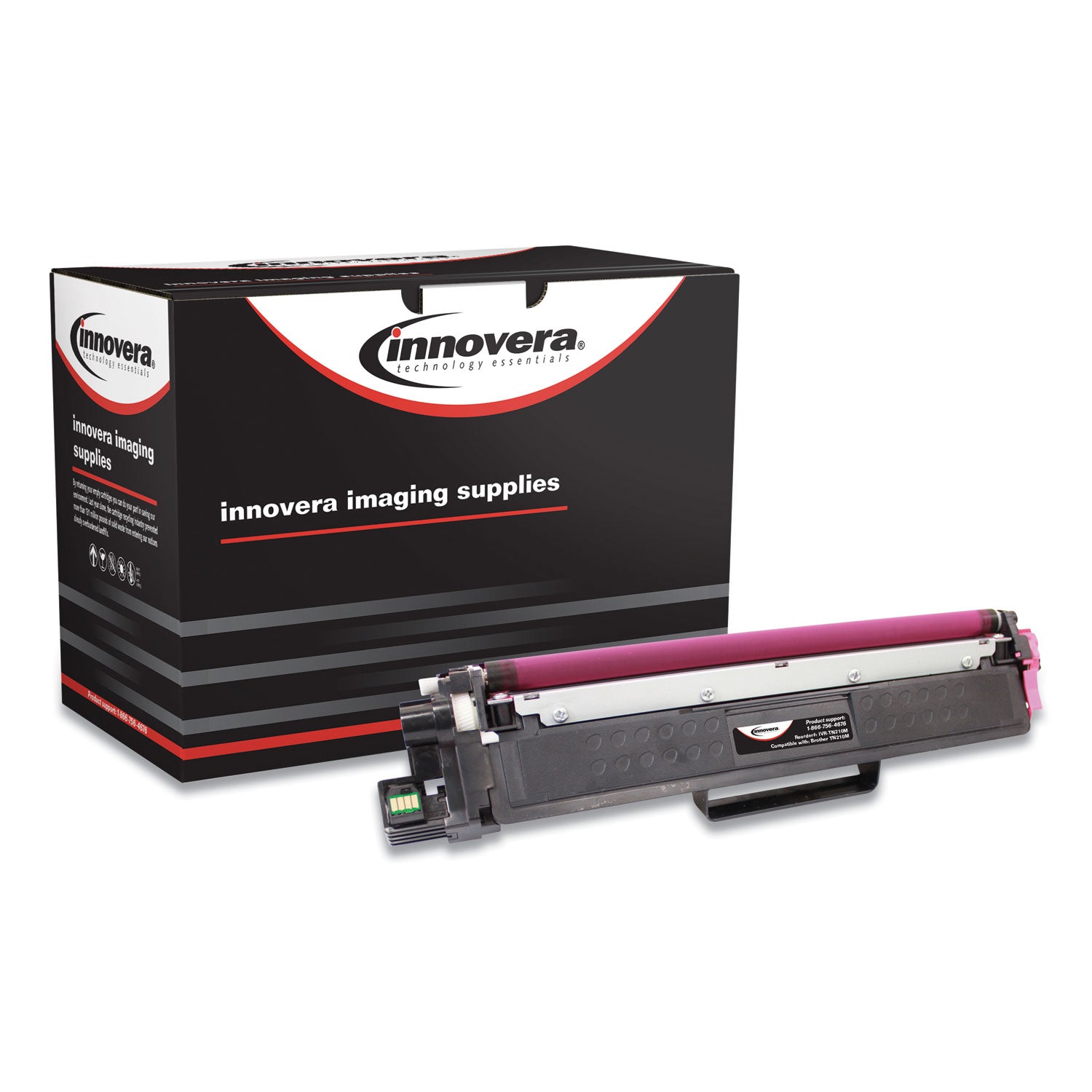 Innovera® Remanufactured Magenta Toner, Replacement for TN223M, 1,300 Page-Yield