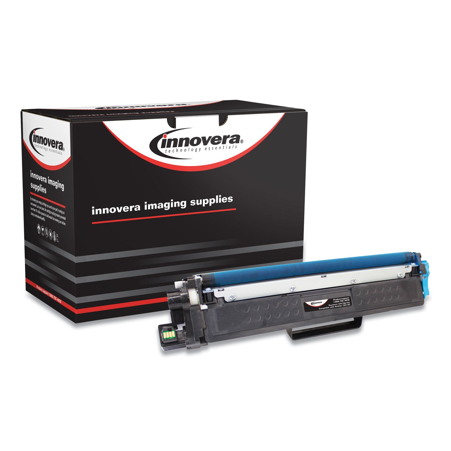 Innovera® Remanufactured Cyan Toner, Replacement for TN223C, 1,300 Page-Yield