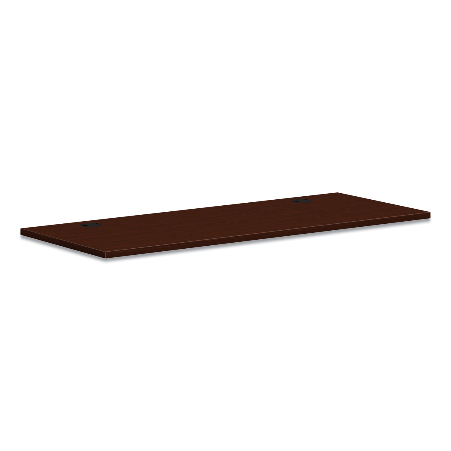 Mod Worksurface, Rectangular, 60w x 24d, Traditional Mahogany