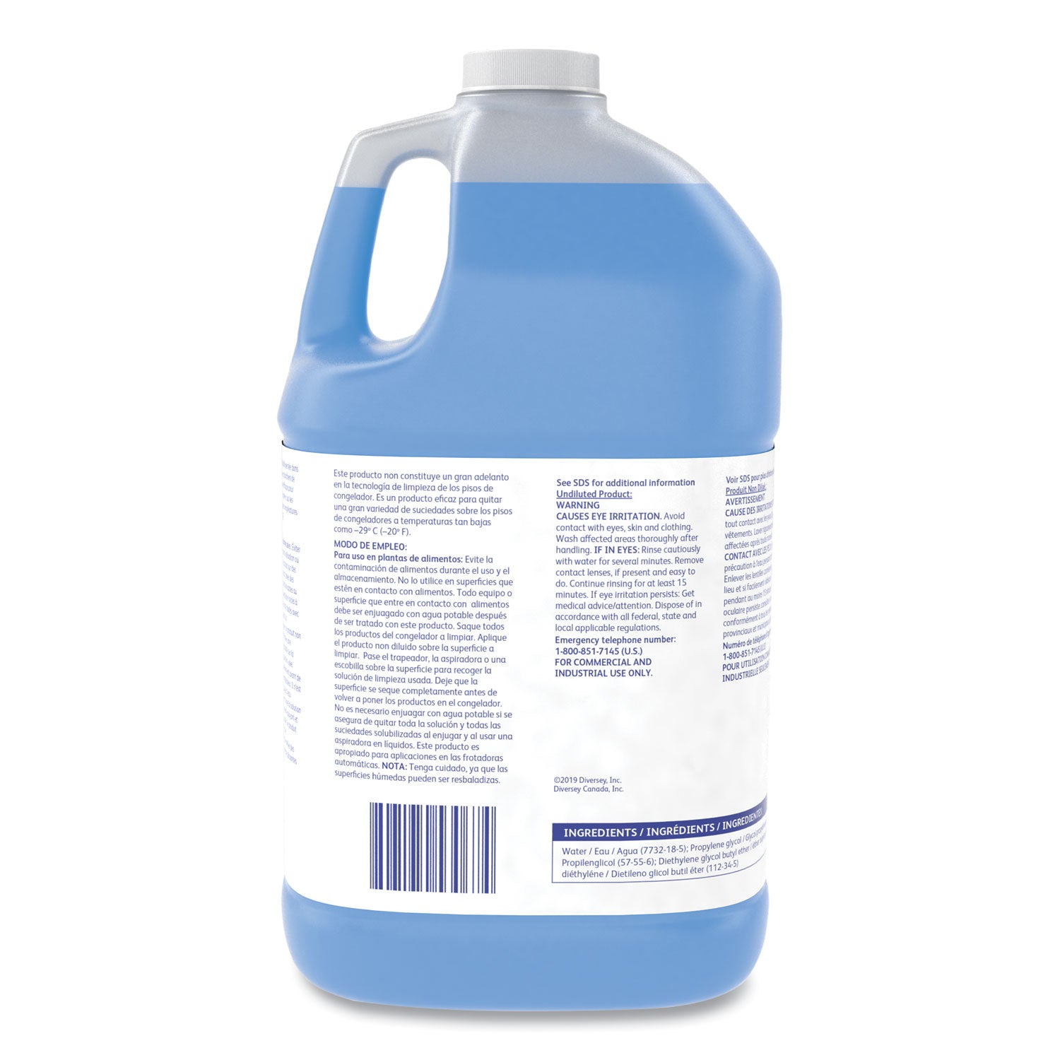 Diversey™ Suma Freeze D2.9 Floor Cleaner, Liquid, 1 gal, 4/Carton