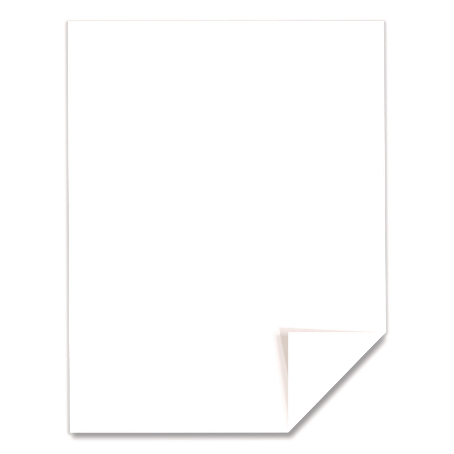 Neenah Paper Exact Index Card Stock, 94 Bright, 110 lb Index Weight, 8.5 x 11, White, 250/Pack