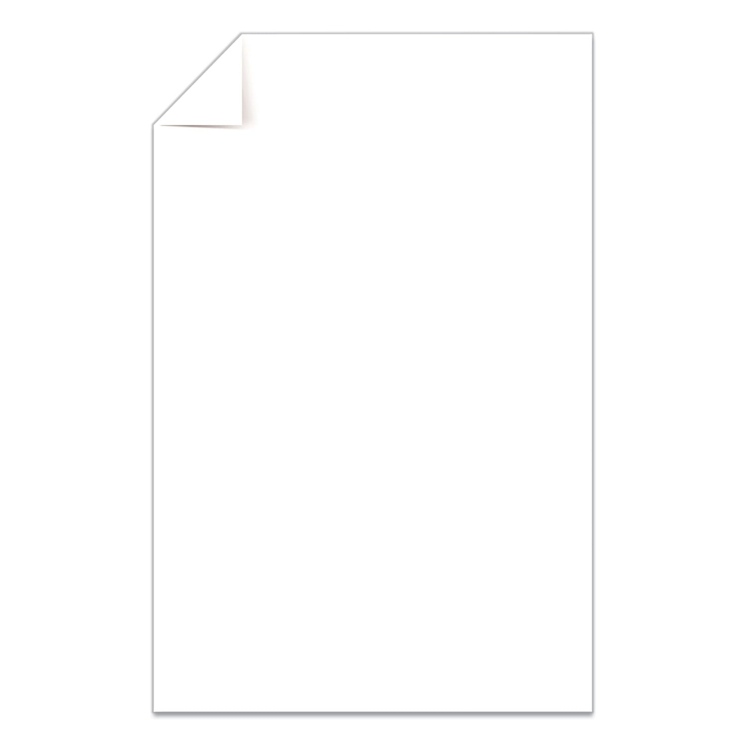 Neenah Paper Exact Index Card Stock, 92 Bright, 110 lb Index Weight, 11 x 17, White, 250/Pack