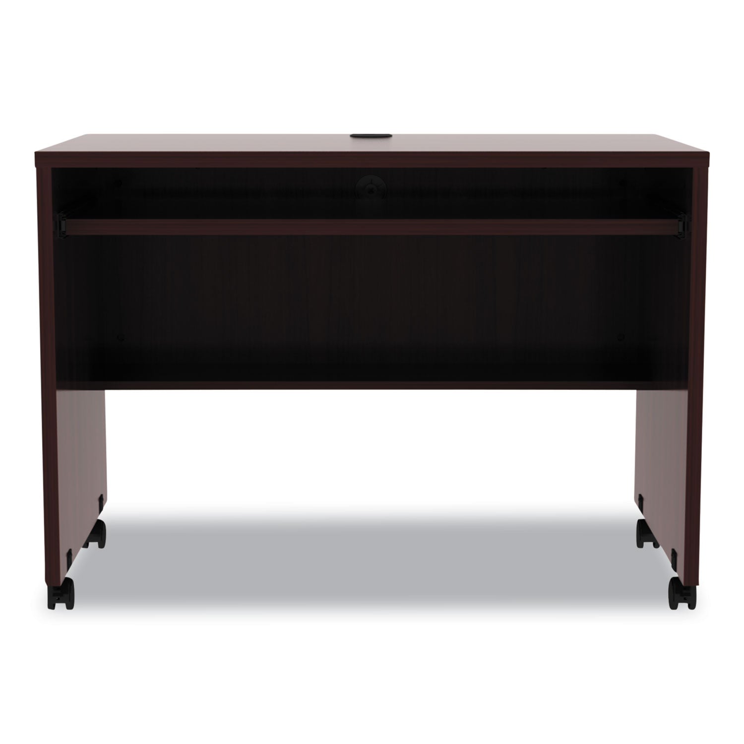 Alera® Alera Valencia Series Mobile Workstation Desk, 41.38" x 23.63" x 30", Mahogany