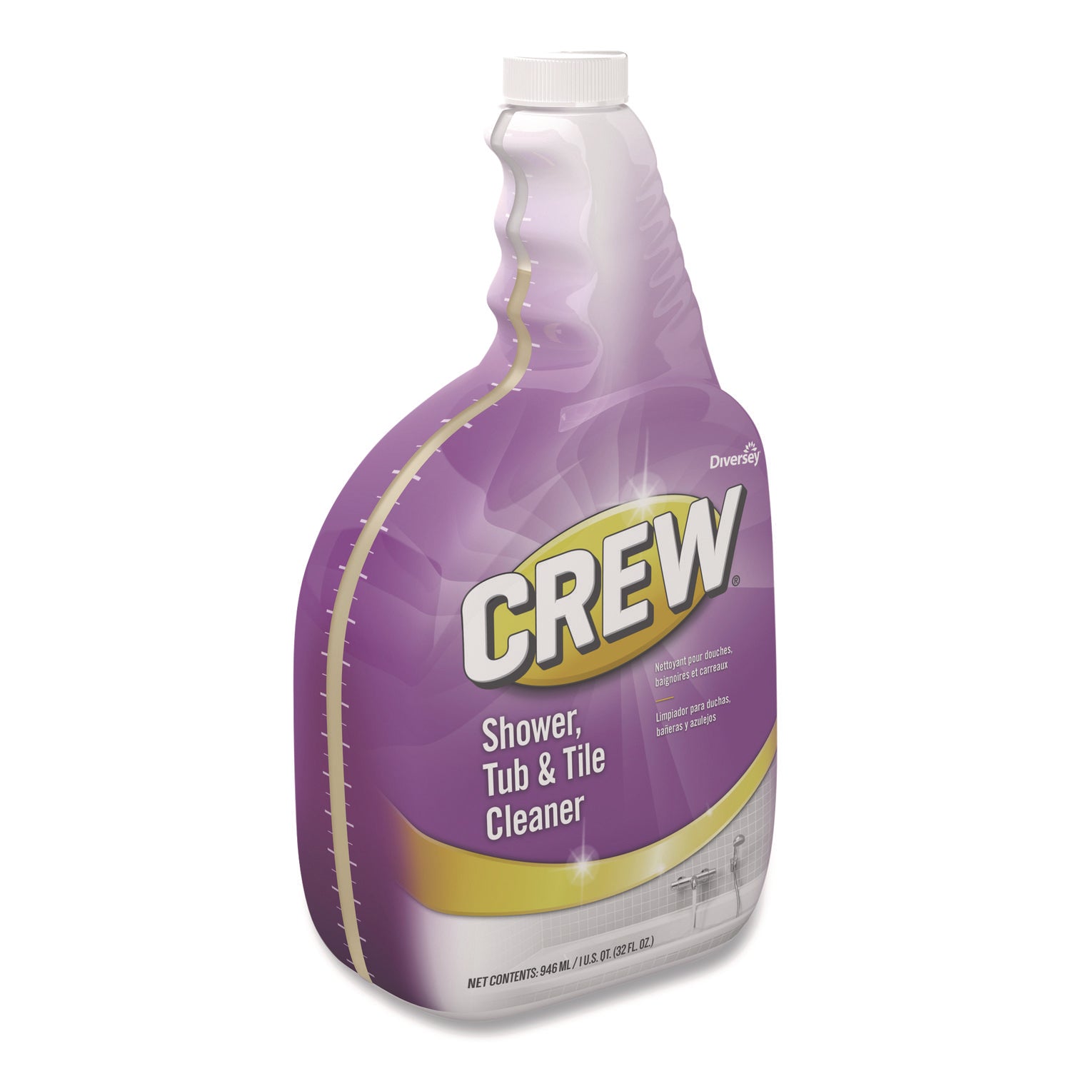 Crew Shower, Tub and Tile Cleaner, Liquid, 32 oz Diversey™ Flipcost