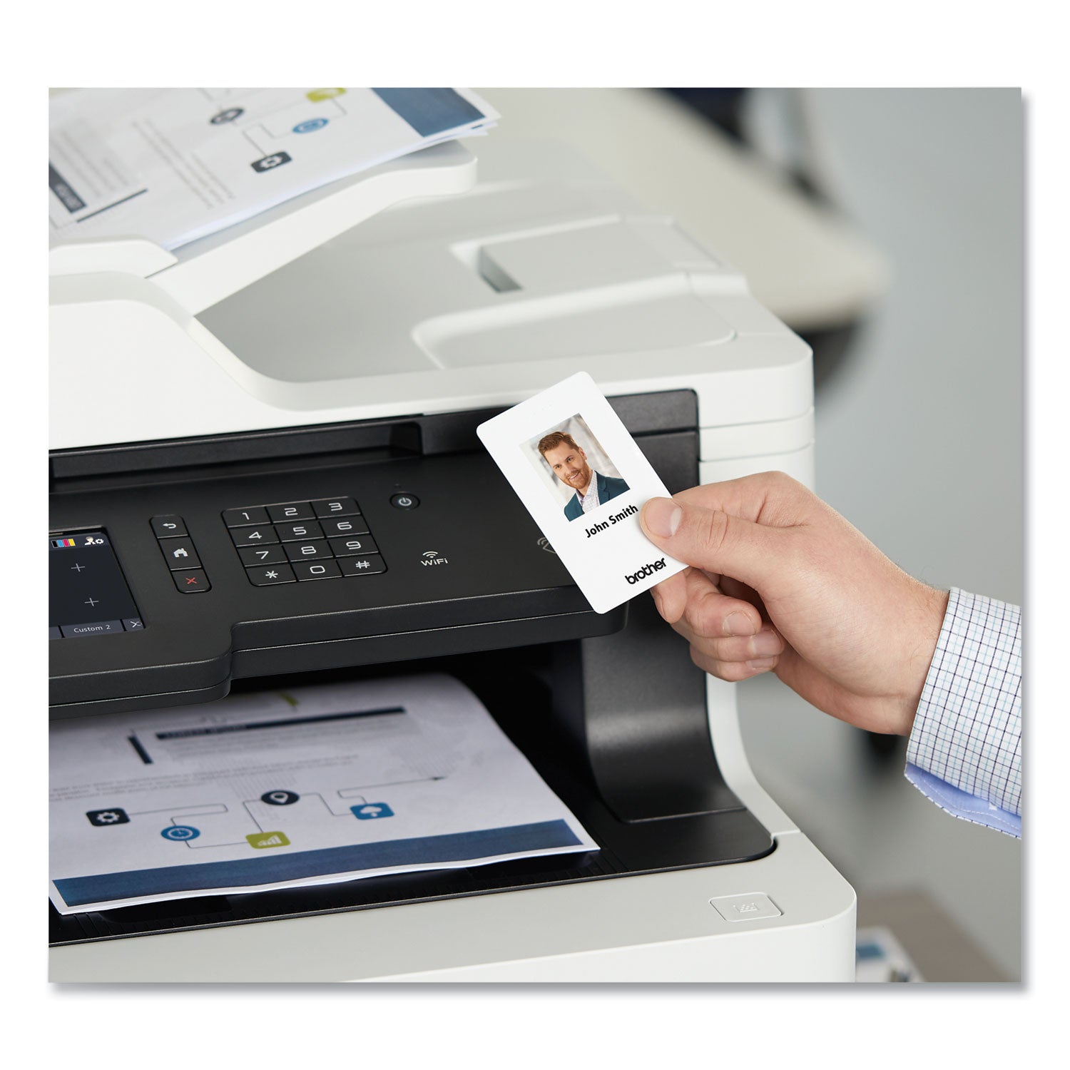 Brother MFCL8900CDW Business Color Laser All-in-One Printer with Duplex Print, Scan, Copy and Wireless Networking