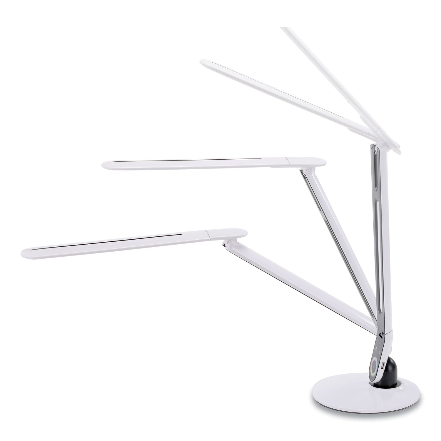 Bostitch® Color Changing LED Desk Lamp with RGB Arm, 18.12" High, White