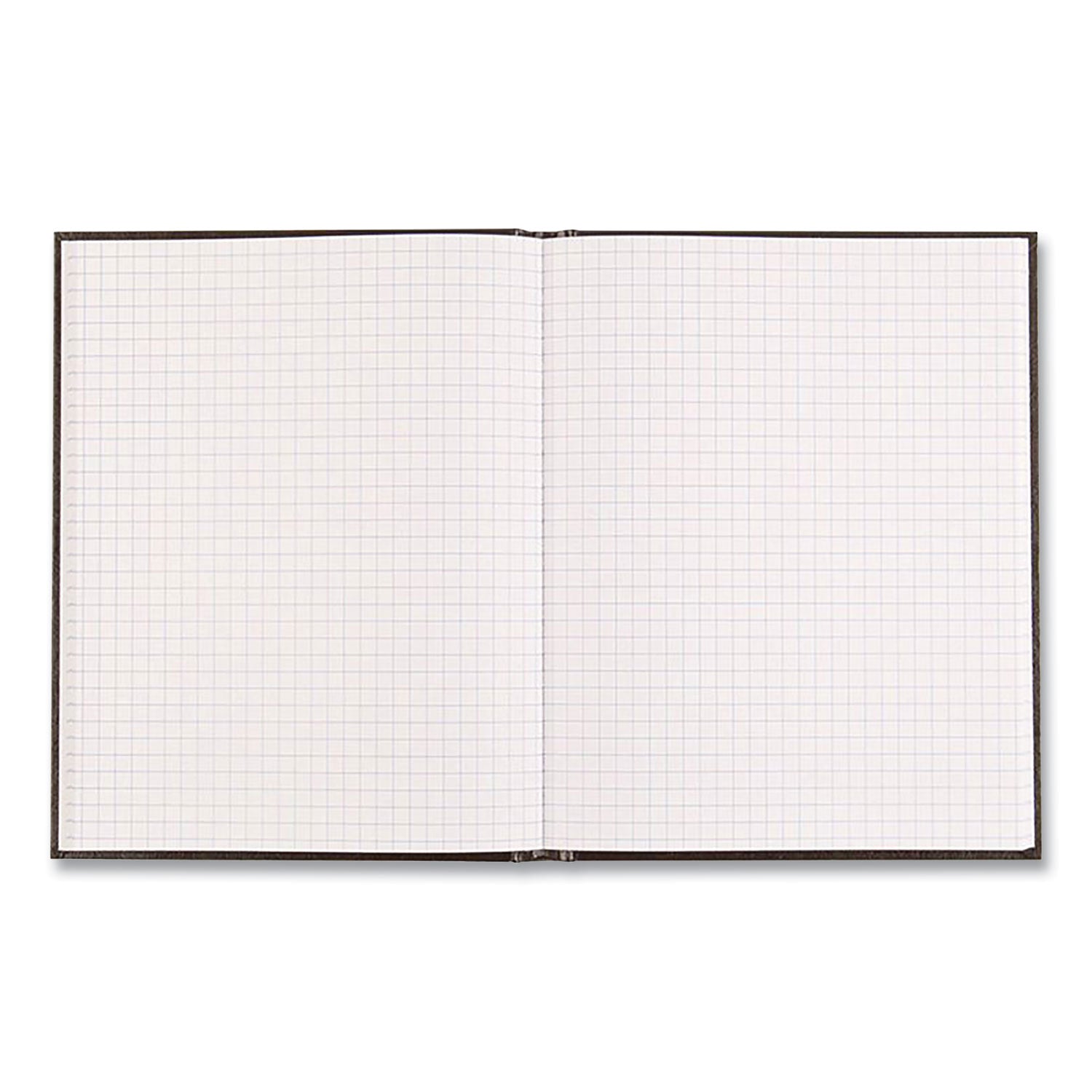 Blueline® Professional Quad Notebook, Quadrille Rule (4 sq/in), Black Cover, (96) 9.25 x 7.25 Sheets