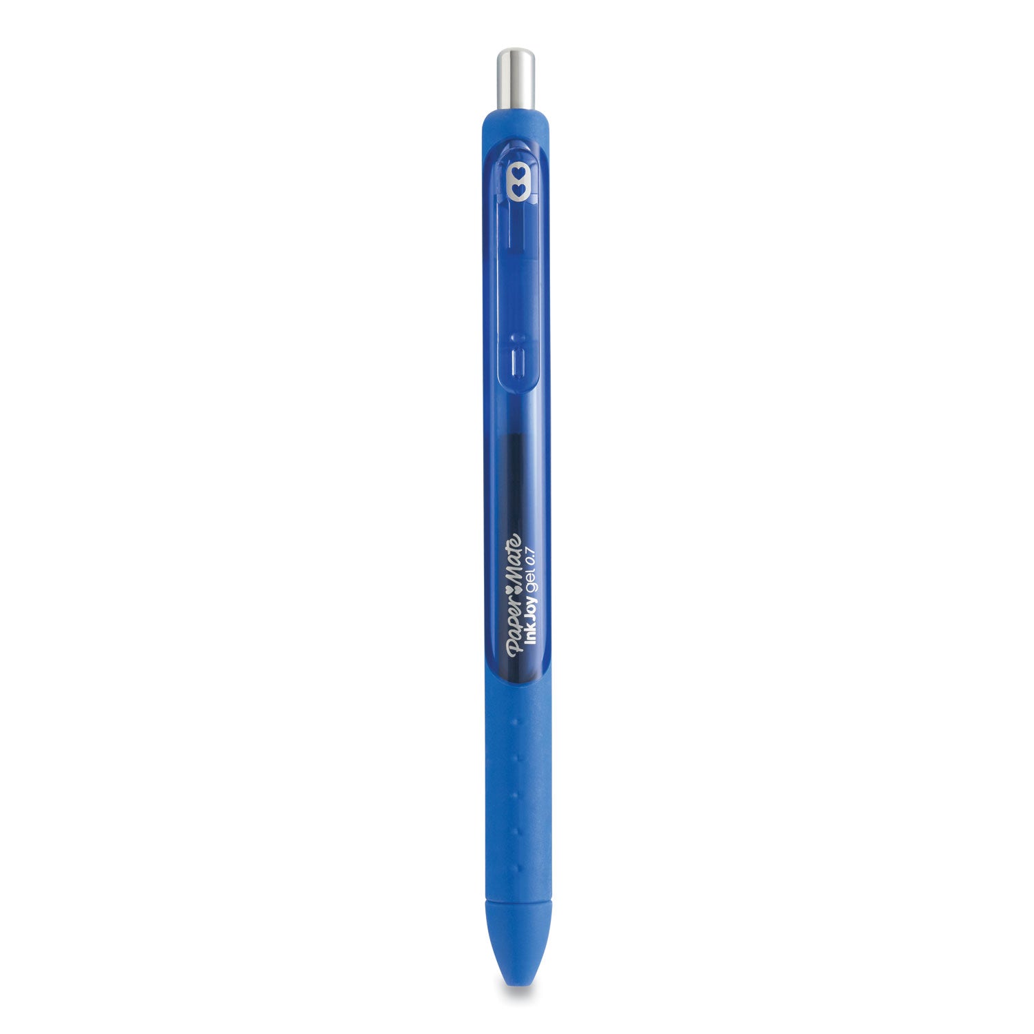 InkJoy Gel Pen, Retractable, Medium 0.7 mm, Blue Ink, Blue Barrel, Dozen Paper Mate® Flipcost