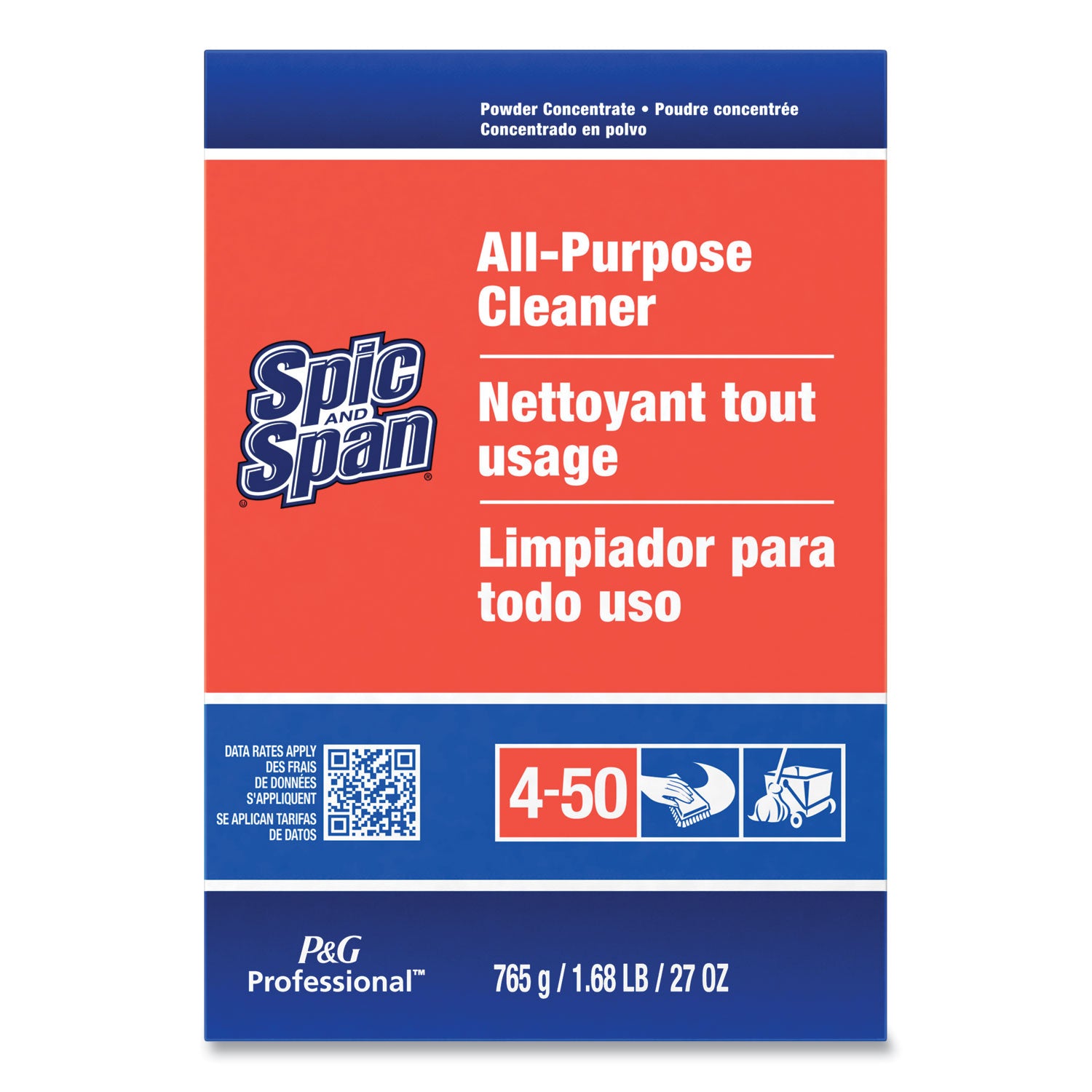 Spic and Span® All-Purpose Floor Cleaner, 27 oz Box, 12/Carton