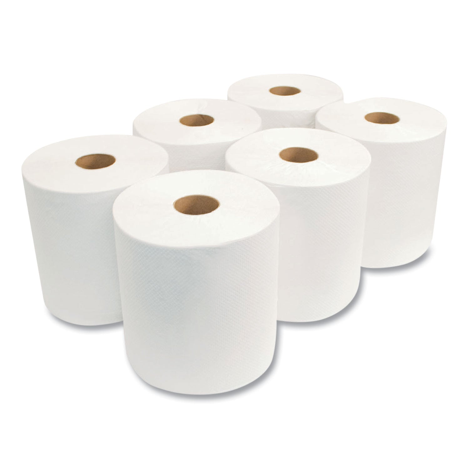 Morcon Tissue Morsoft Universal Roll Towels, 1-Ply, 8" x 800 ft, White, 6 Rolls/Carton