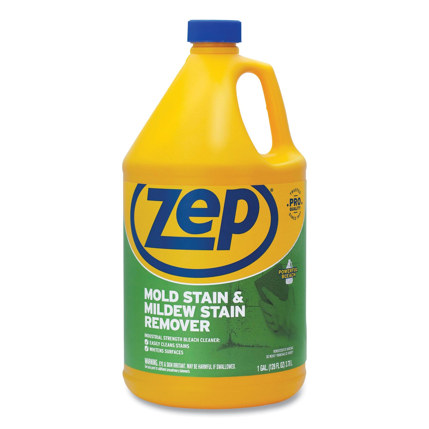 Zep Commercial® Mold Stain and Mildew Stain Remover, 1 gal, 4/Carton