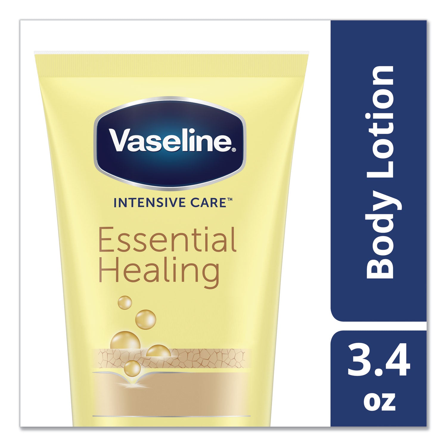 Vaseline® Intensive Care Essential Healing Body Lotion, 3.4 Oz Squeeze Tube