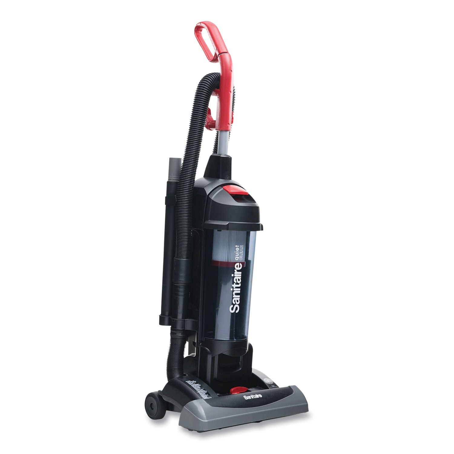 Sanitaire® FORCE QuietClean Upright Vacuum SC5845B, 15" Cleaning Path, Black