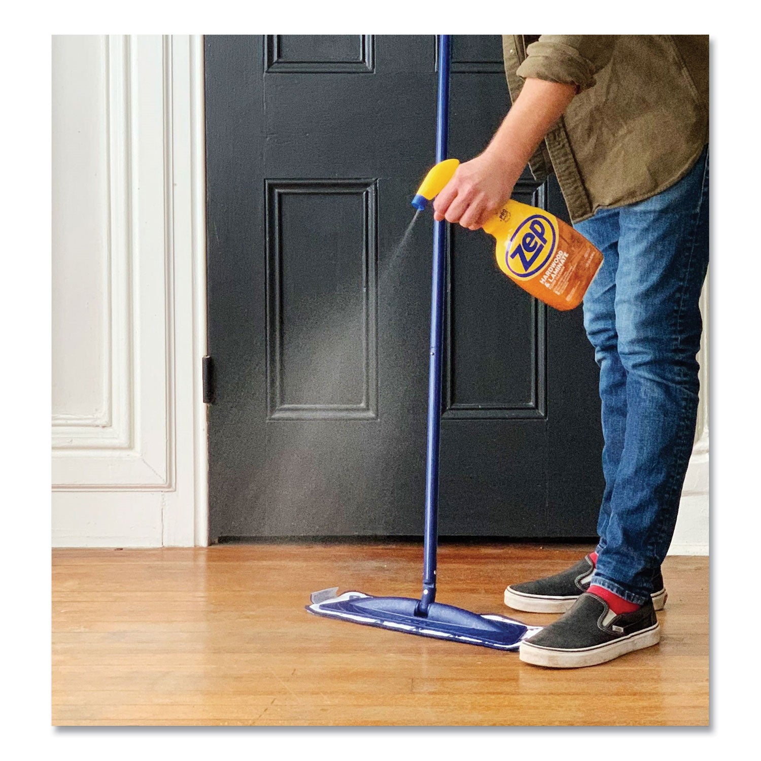 Zep Commercial® Hardwood and Laminate Cleaner, 32 oz Spray Bottle