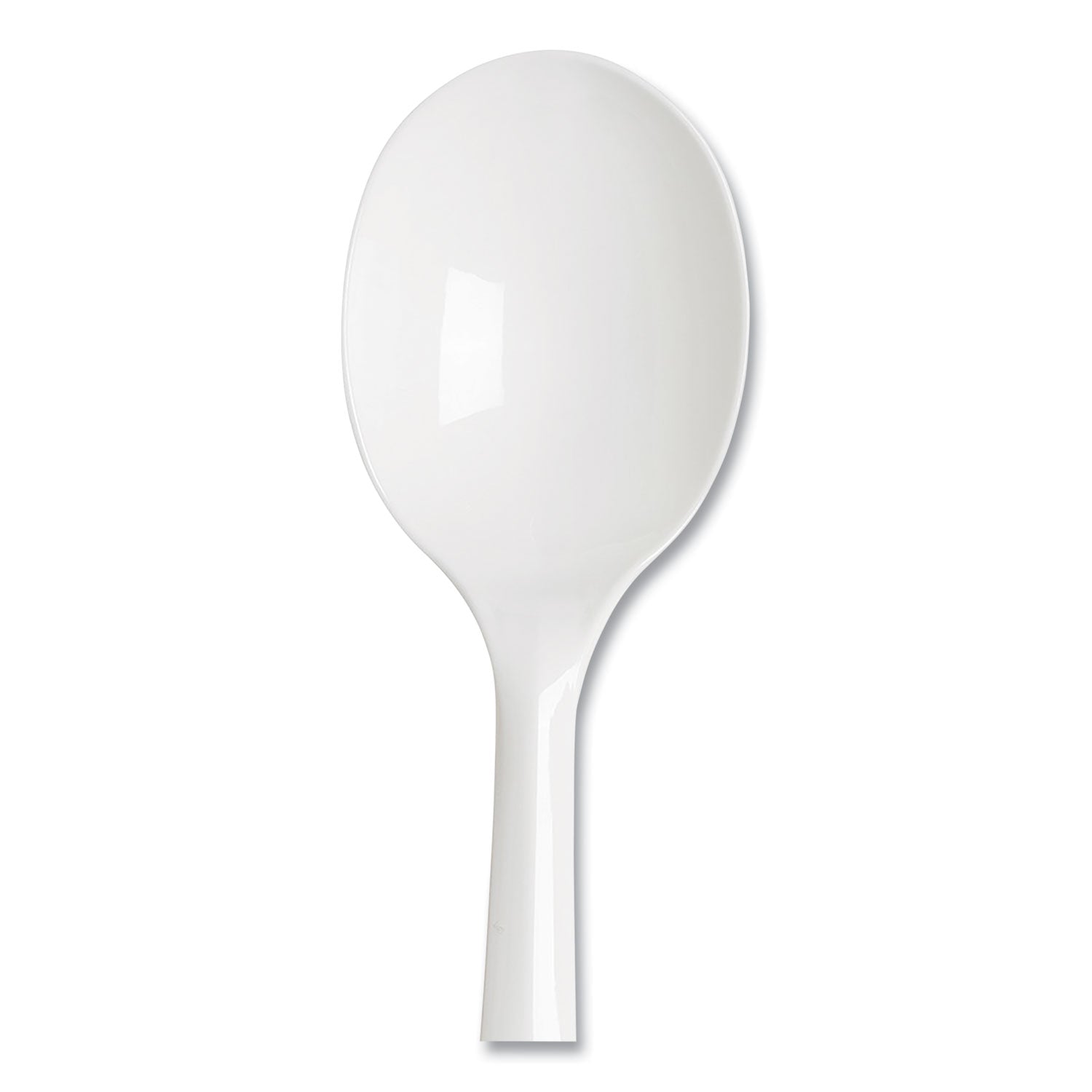 Dixie® Plastic Cutlery, Mediumweight Soup Spoons, White, 1,000/Carton