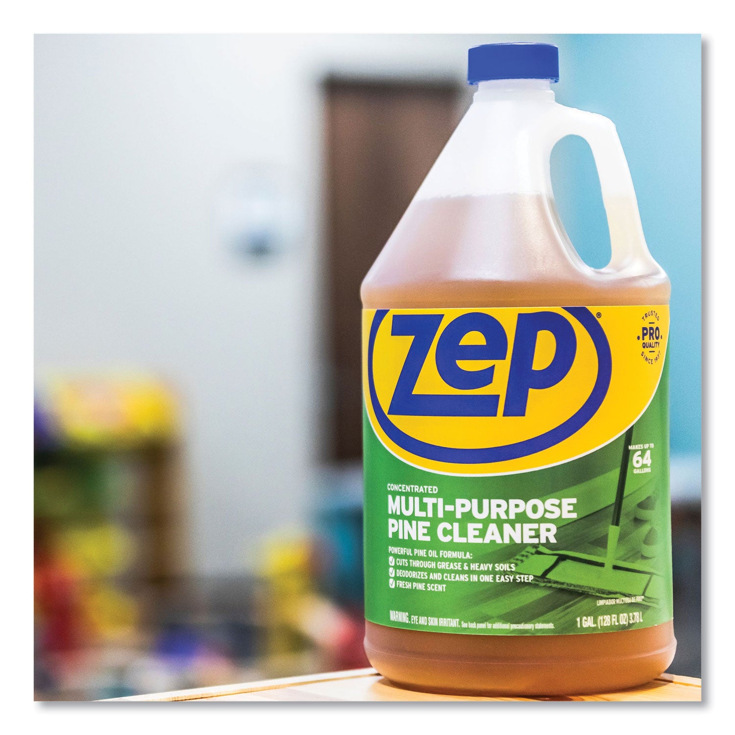 Zep Commercial® Pine Multi-Purpose Cleaner, Pine Scent, 1 gal, 4/Carton