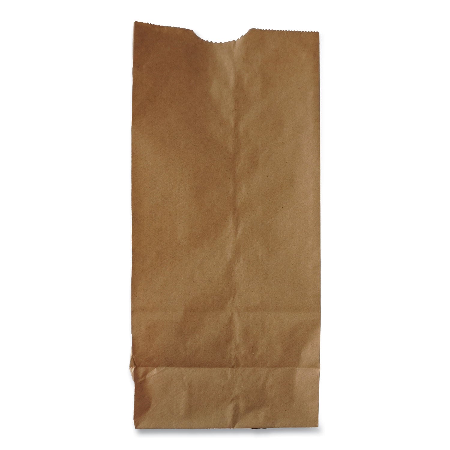 General Grocery Paper Bags, 35 lb Capacity, #6, 6" x 3.63" x 11.06", Kraft, 500 Bags