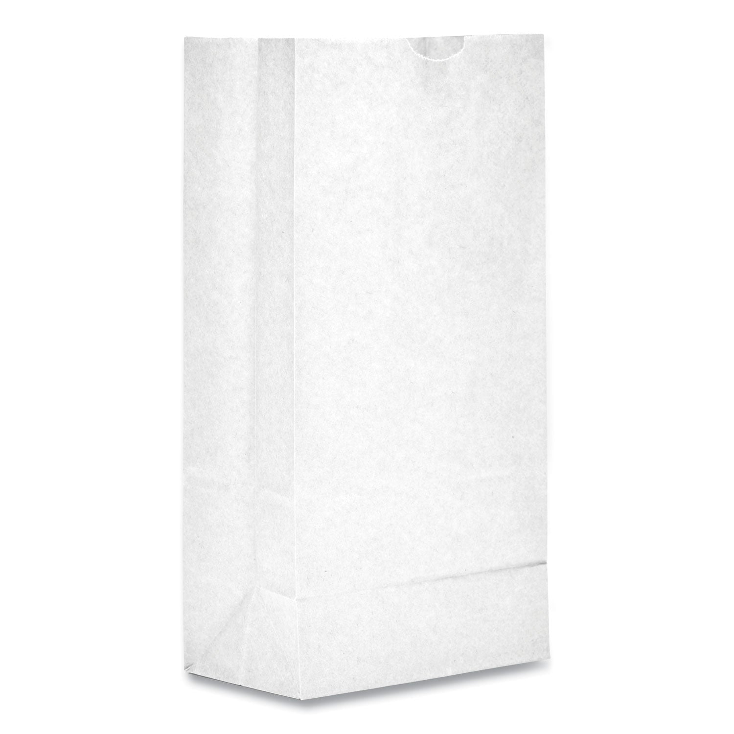 General Grocery Paper Bags, 35 lb Capacity, #8, 6.13" x 4.17" x 12.44", White, 500 Bags