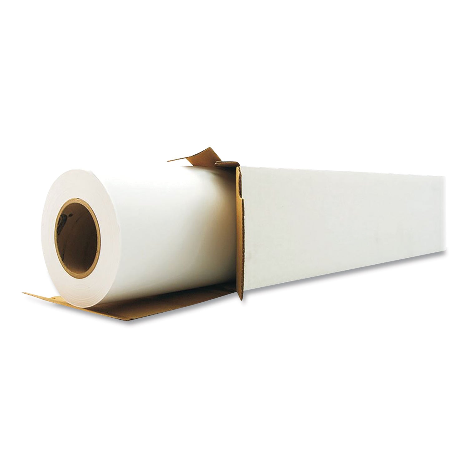 Wide Format Professional Coated Bond, 2" Core, 24 lb Bond Weight, 24" x 150 ft, Matte White