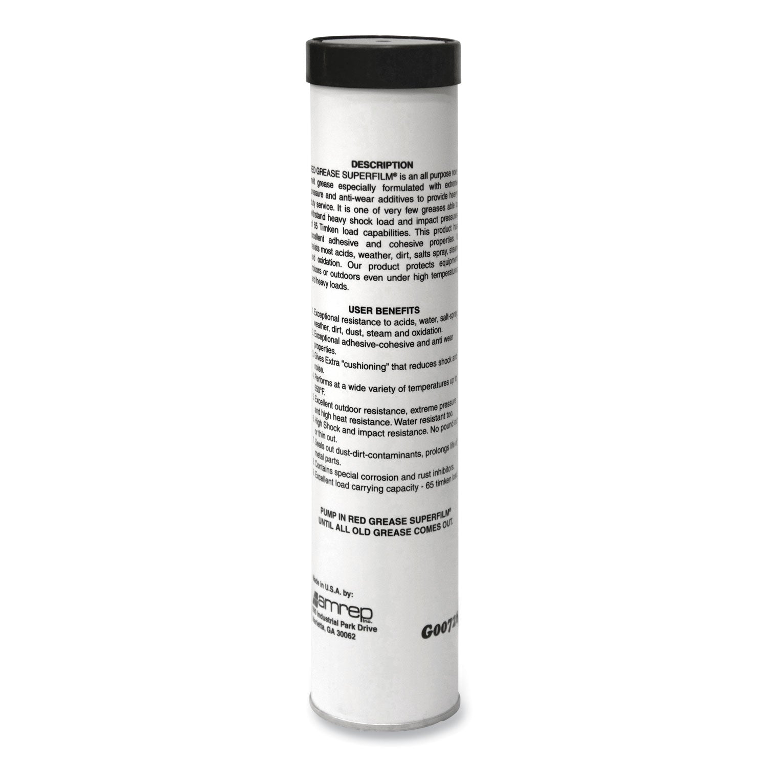 Misty® NLGI #2 Red Grease, 14 oz Tube, 48/Carton