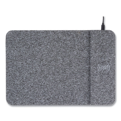 Powertrack Wireless Charging Mouse Pad, 13 x 8.75, Gray Flipcost Flipcost