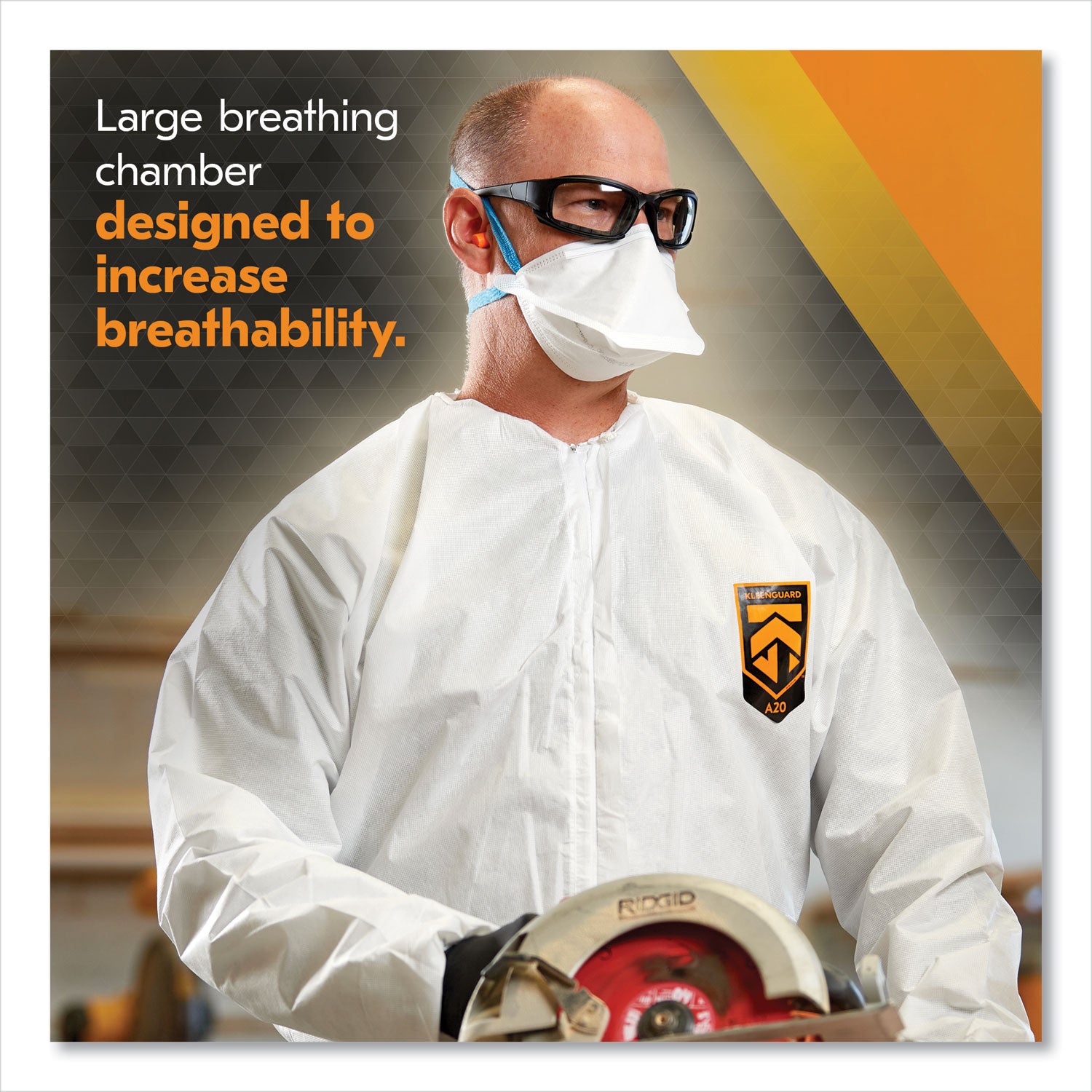 KleenGuard™ N95 Respirator, Regular Size, 20/Box