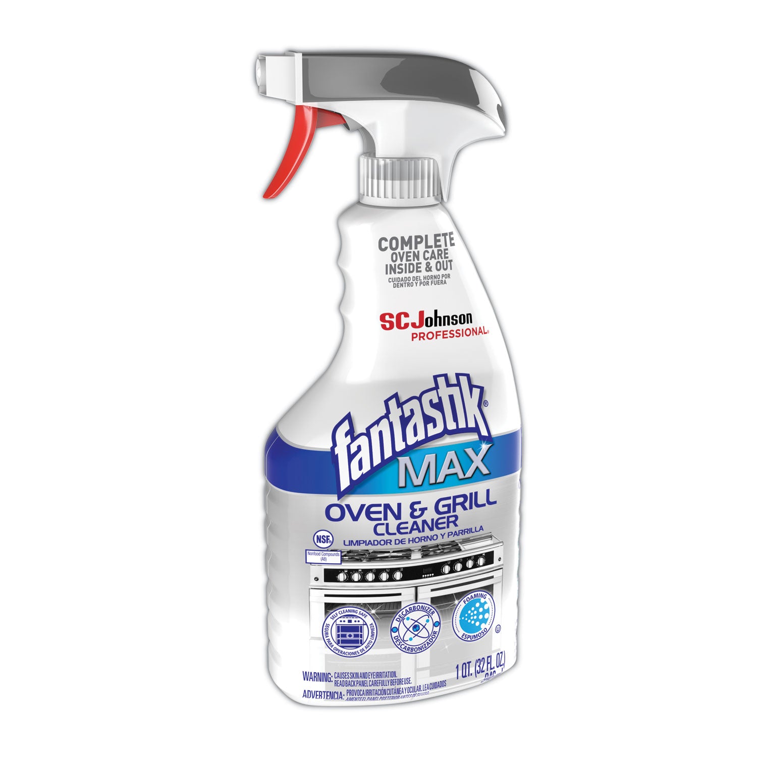 Fantastik® MAX MAX Oven and Grill Cleaner, 32 oz Bottle