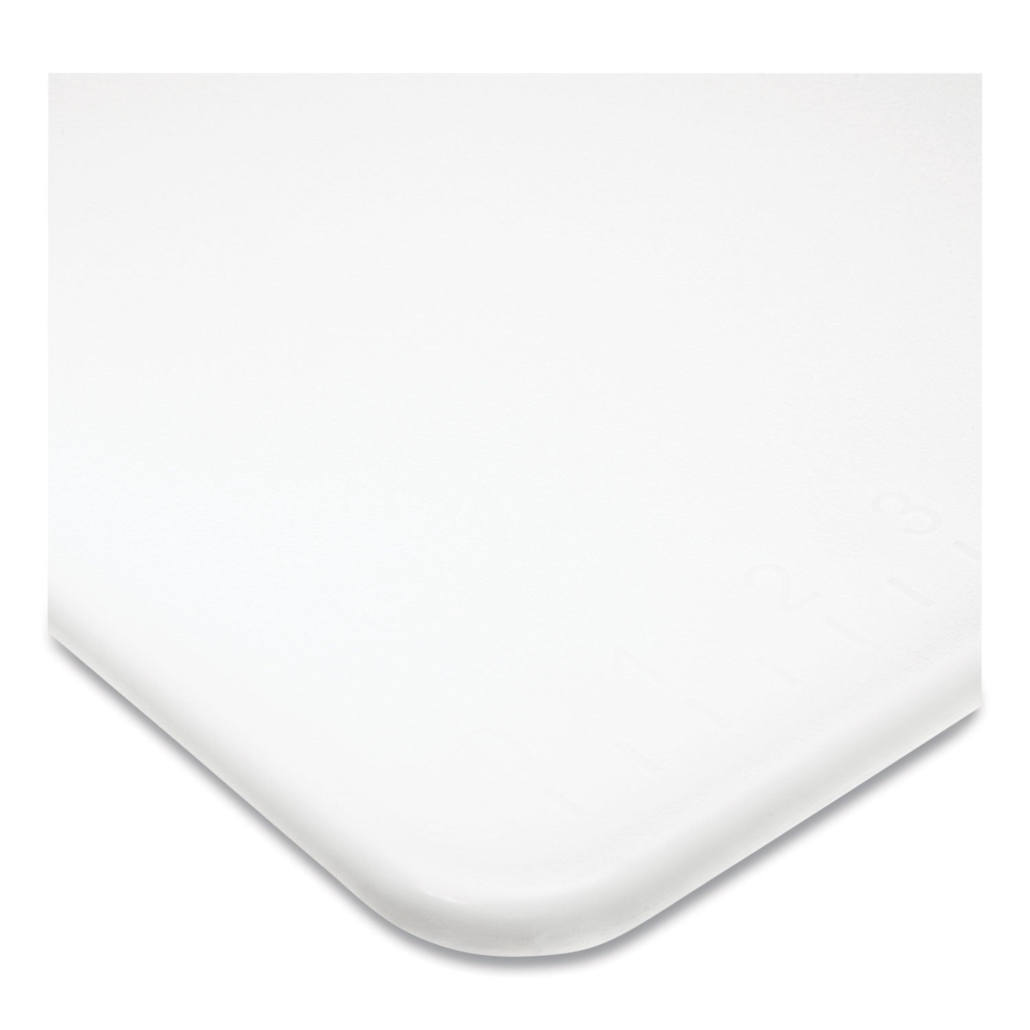 San Jamar® Cut-N-Carry Color Cutting Boards, Plastic, 20 x 15 x 0.5, White