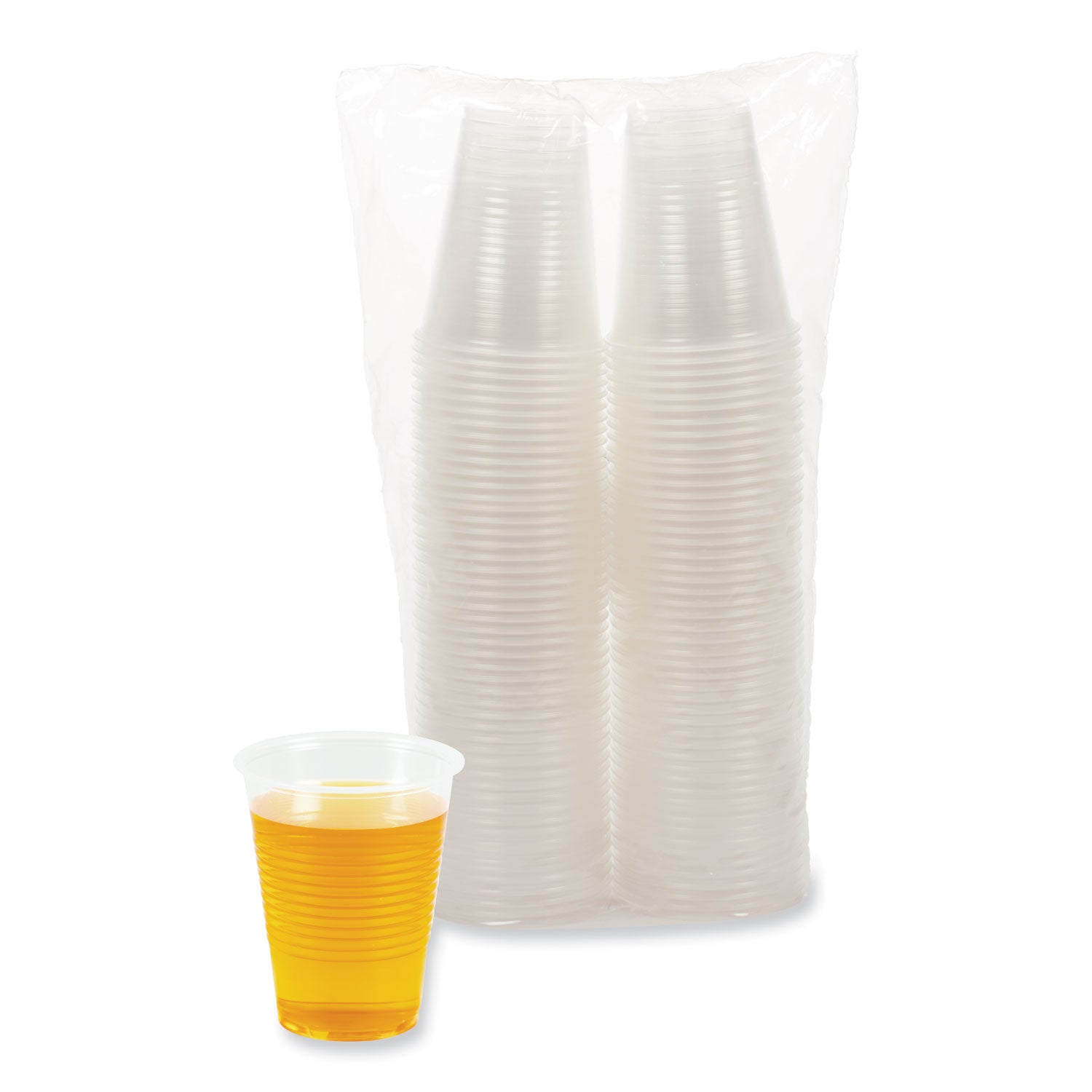 Boardwalk® Translucent Plastic Cold Cups, 10 oz, Polypropylene, 100/Pack