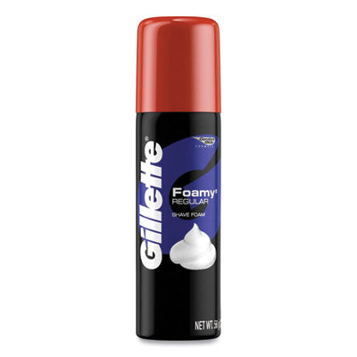 PROCTER & GAMBLE Foamy Shave Cream, Original Scent, 2 oz Aerosol Spray Can, 48/Carton - Flipcost