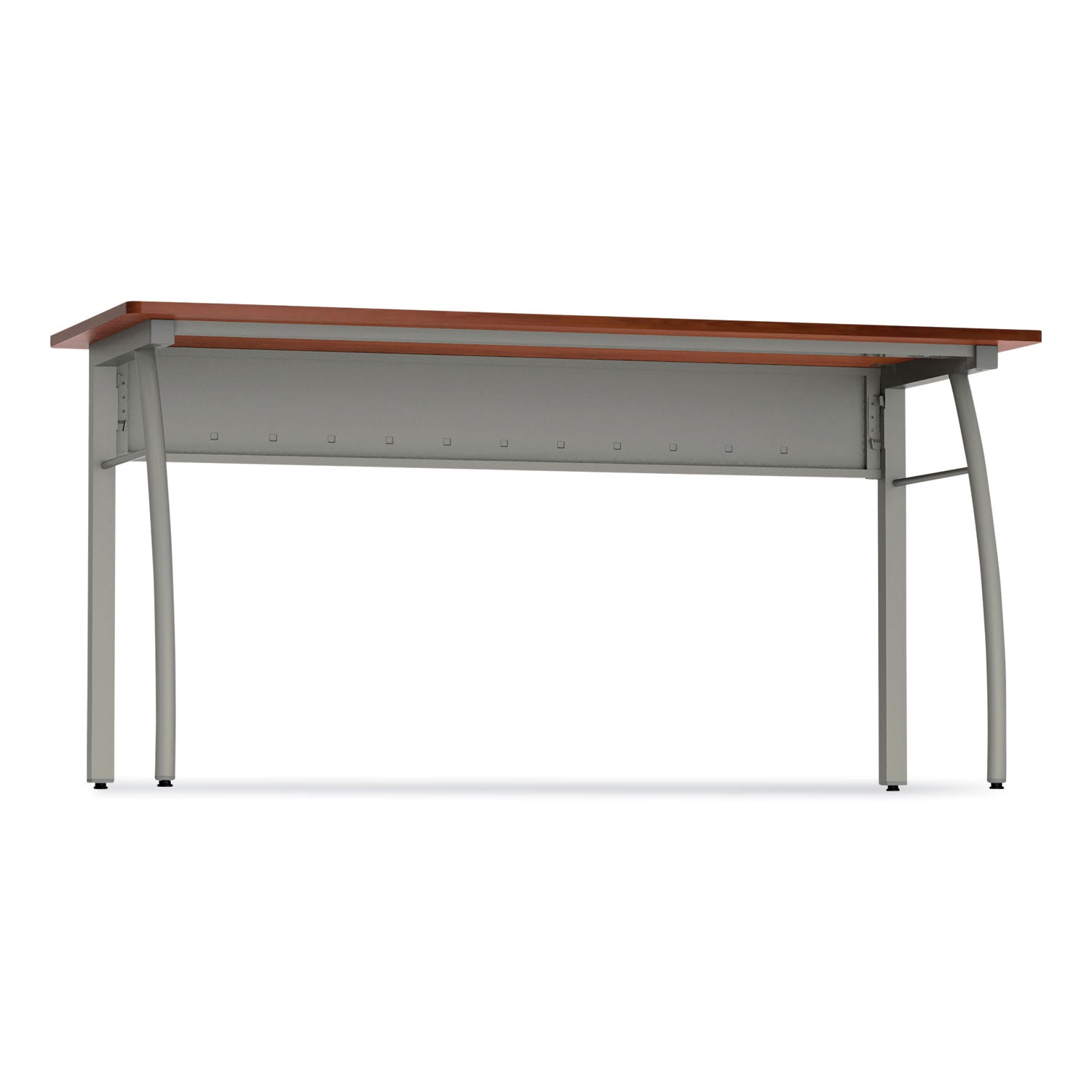 Linea Italia® Trento Line Rectangular Desk, 59.13" x 23.63" x 29.5", Cherry