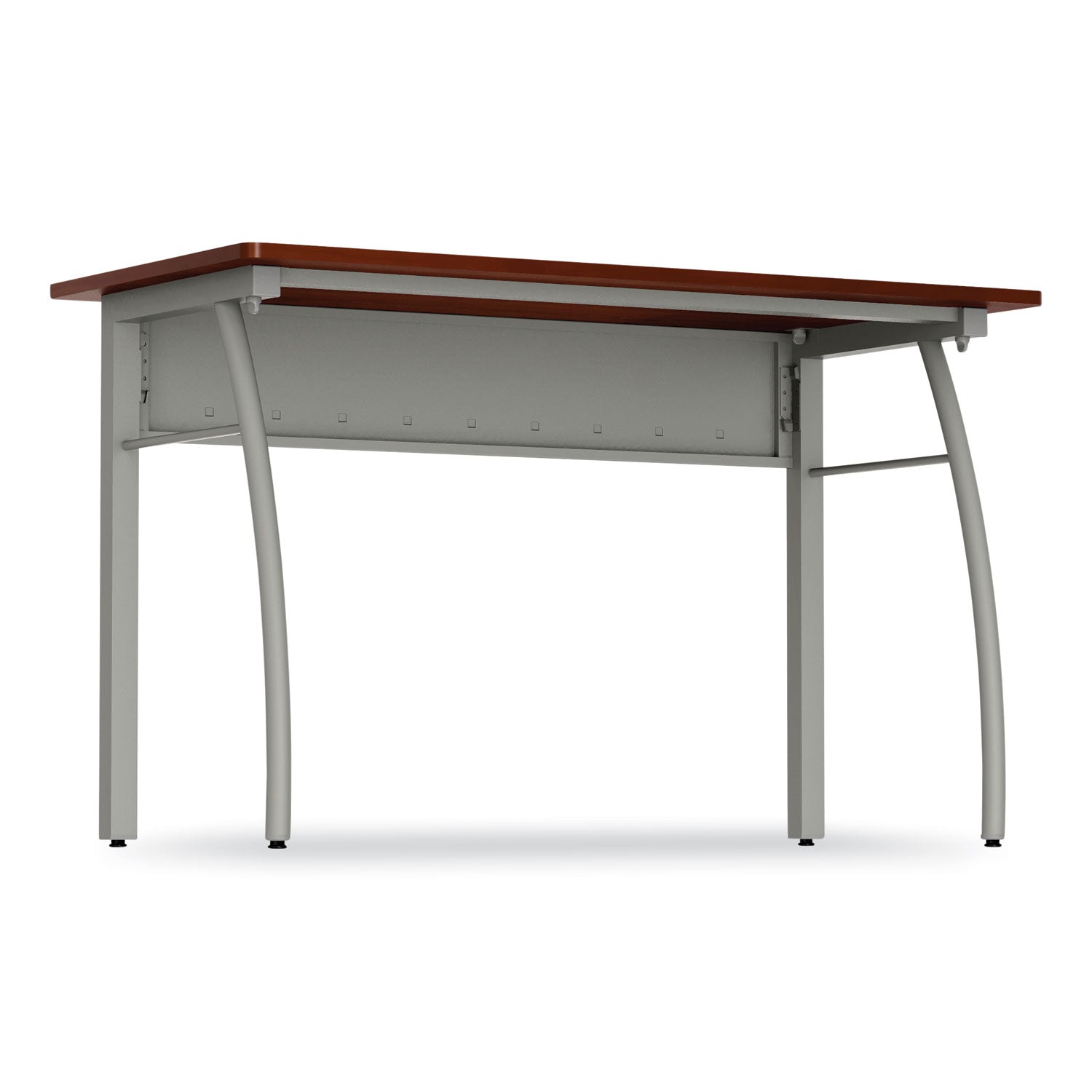 Linea Italia® Trento Line Rectangular Desk, 47.25" x 23.63" x 29.5", Cherry