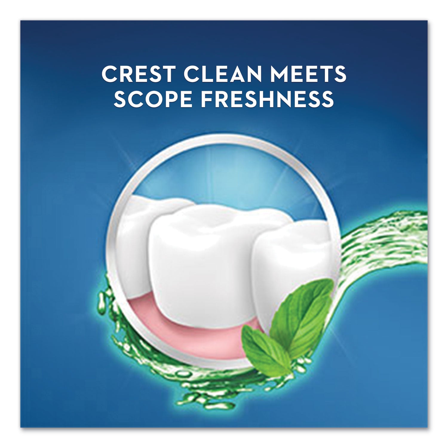 Crest® '+ Scope Rinse, Classic Mint, 36 mL Bottle, 180/Carton