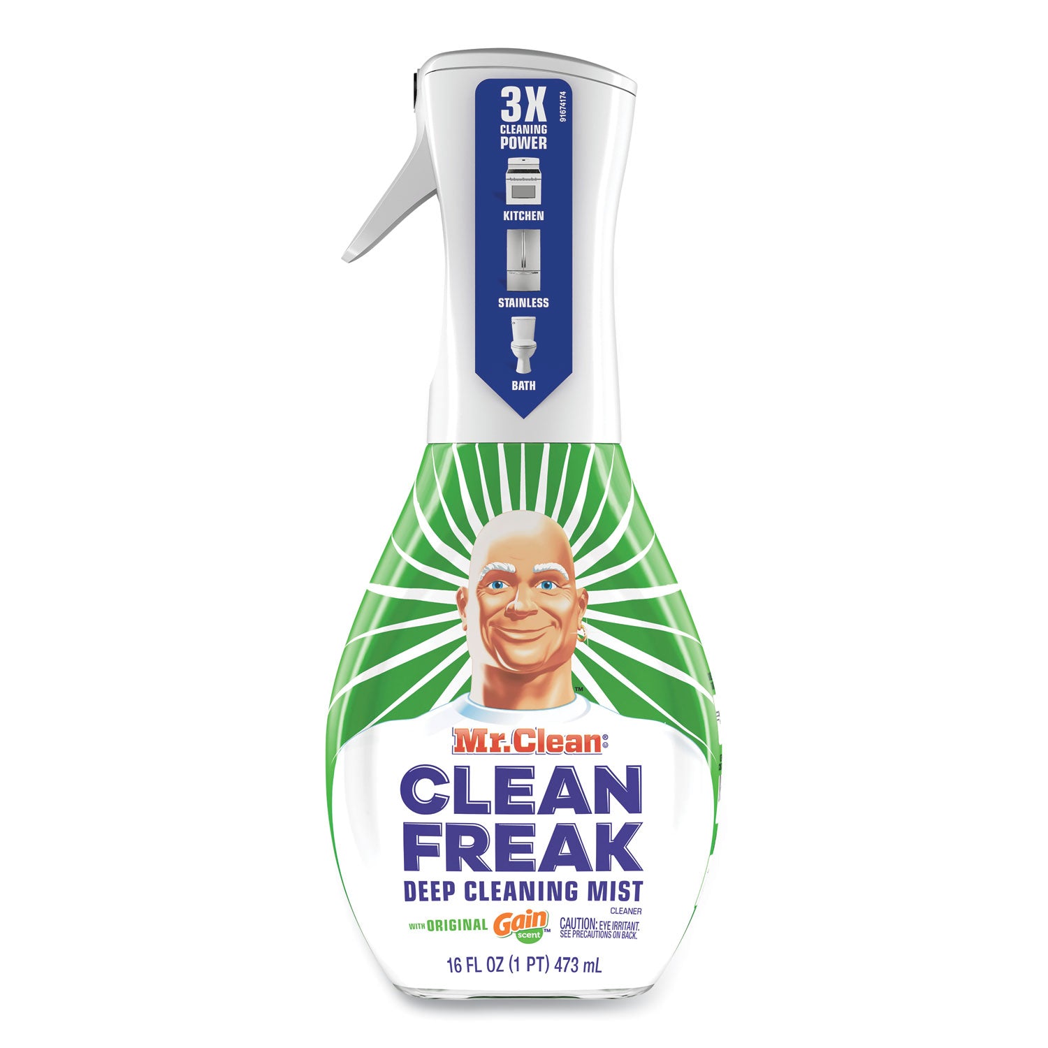 Clean Freak Deep Cleaning Mist Multi-Surface Spray, Gain Original, 16 oz Spray Bottle, 6/Carton