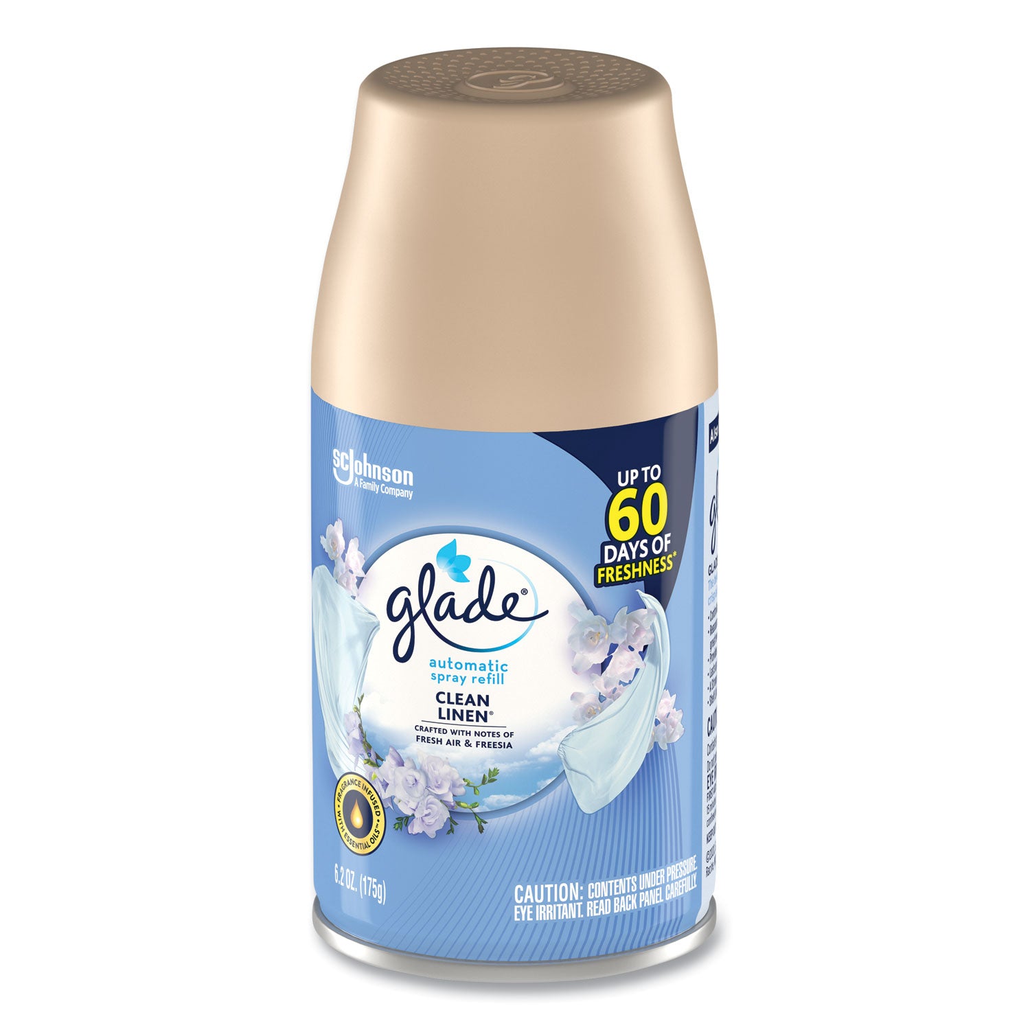 Glade® Automatic Air Freshener, Clean Linen, 6.2 oz, 6/Carton