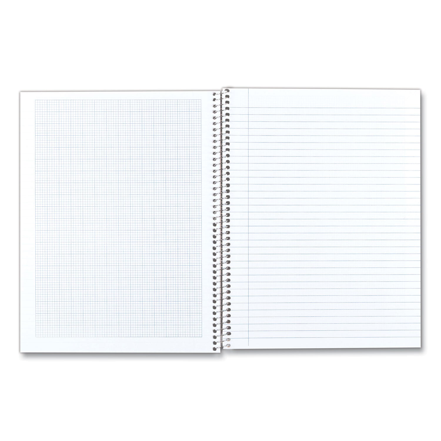 National® Engineering and Science Notebook, Quadrille Rule (10 sq/in), White Cover, (60) 11 x 8.5 Sheets